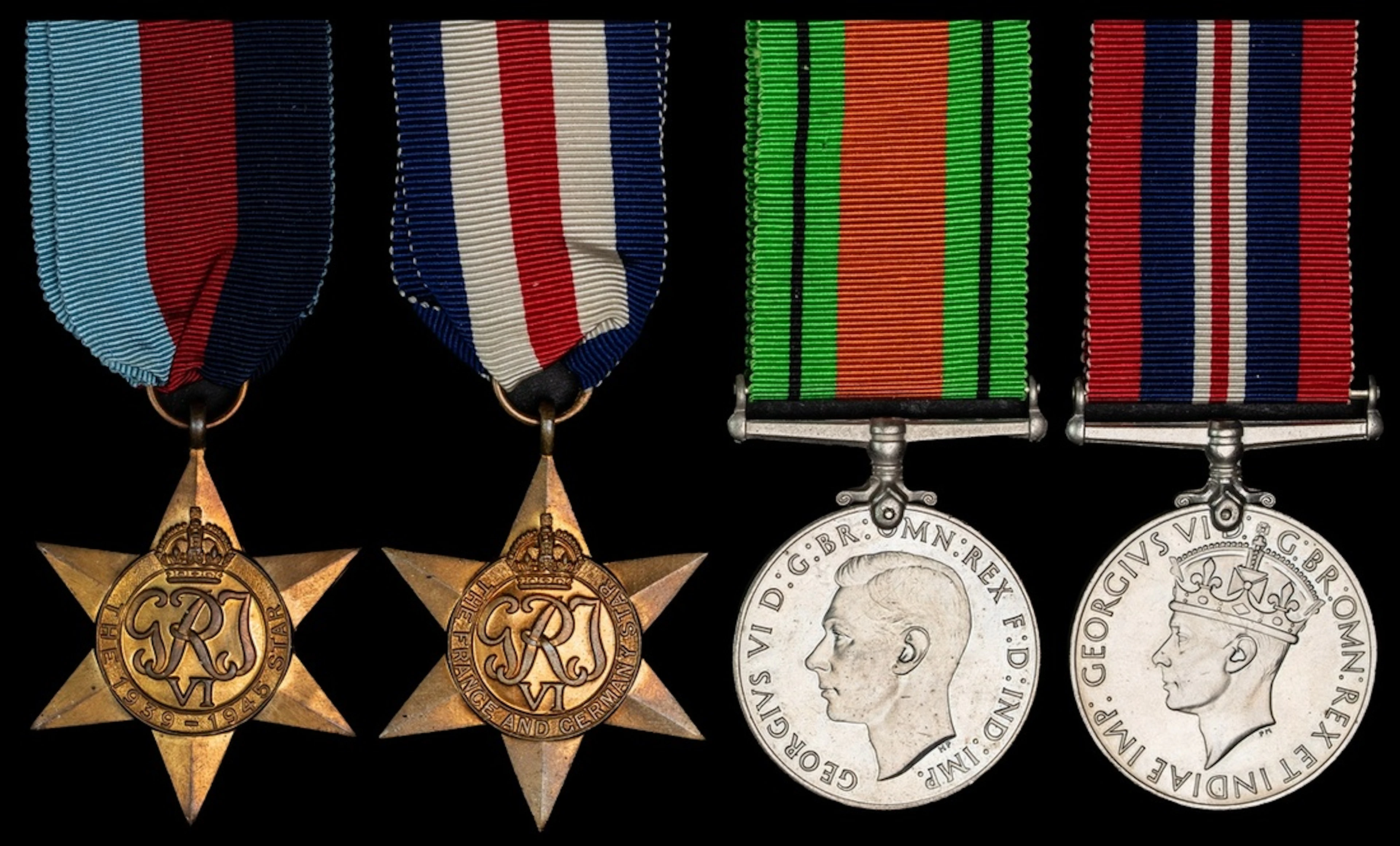 A well-documented campaign group of four awarded to Lieutenant T.