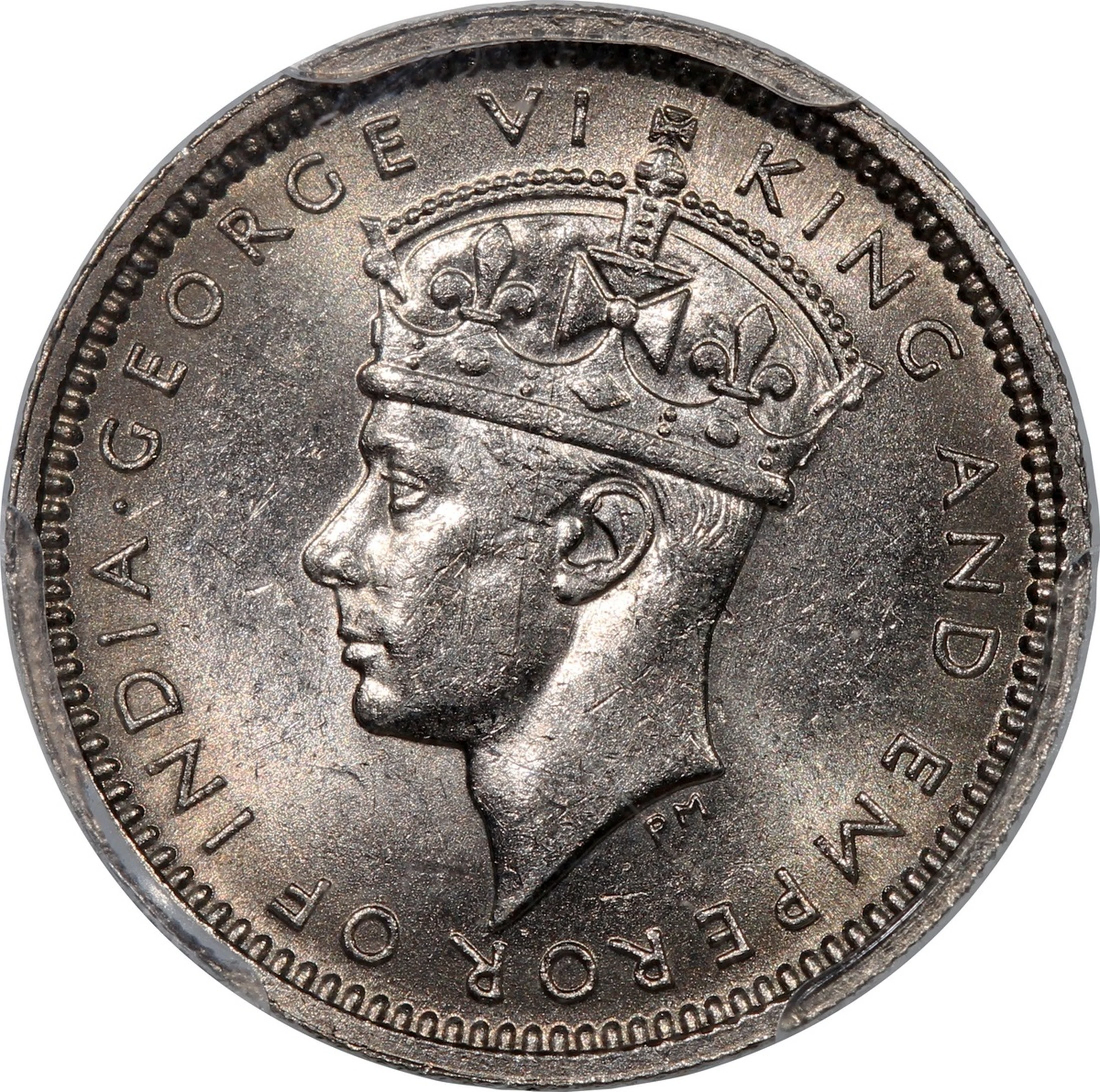 Hong Kong, George VI, [PCGS MS62] 5 cents, 1941-KN, Birmingham Mint, (KM-22)