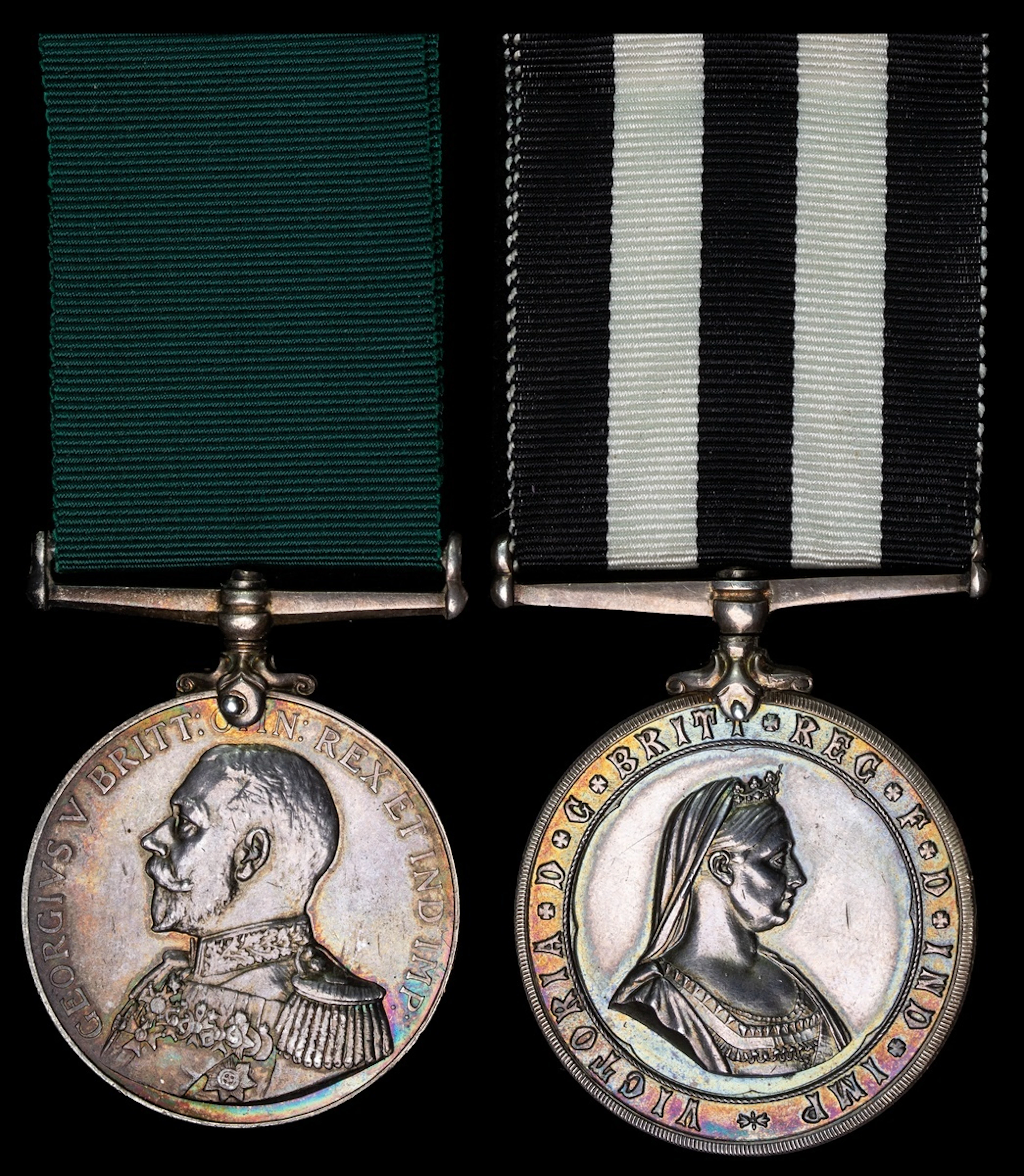 Pair: Corporal F. Kitchen, St. John Ambulance Brigade, late Royal