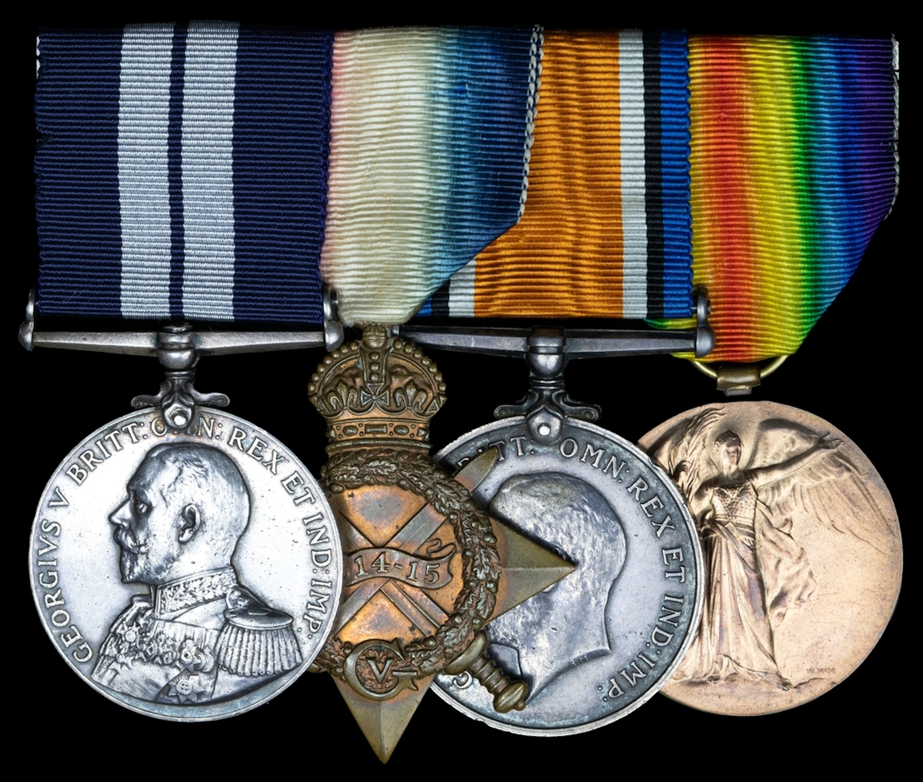 A scarce Great War 'Battle of Dogger Bank' D.S.M. group of four awarded