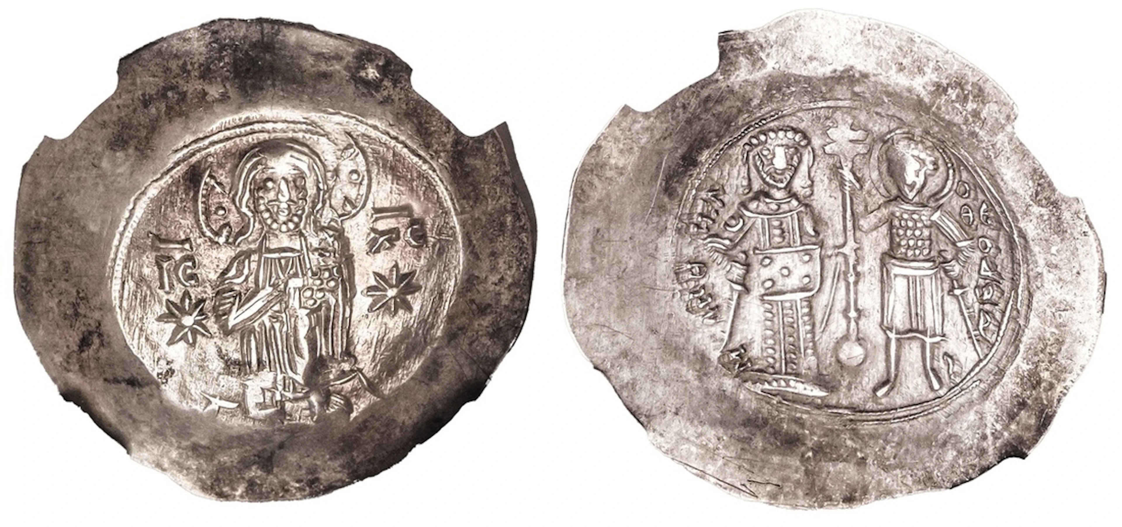 NGC MS | Byzantine Empire, Manuel I (1143-1180), EL Aspron Trachy