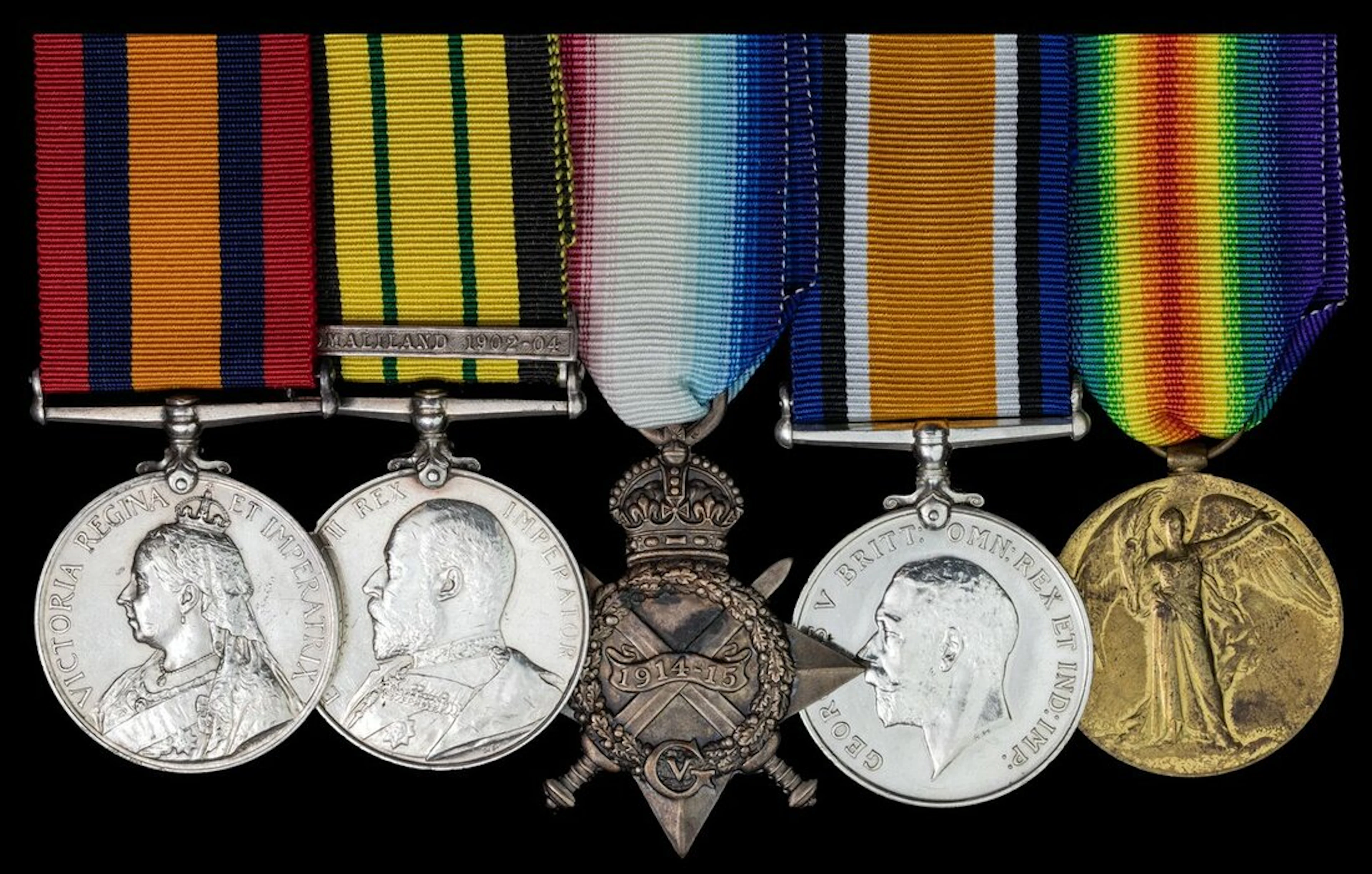 Five: Chief Ship's Cook W. Waller, Royal Navy Queen's South Africa
