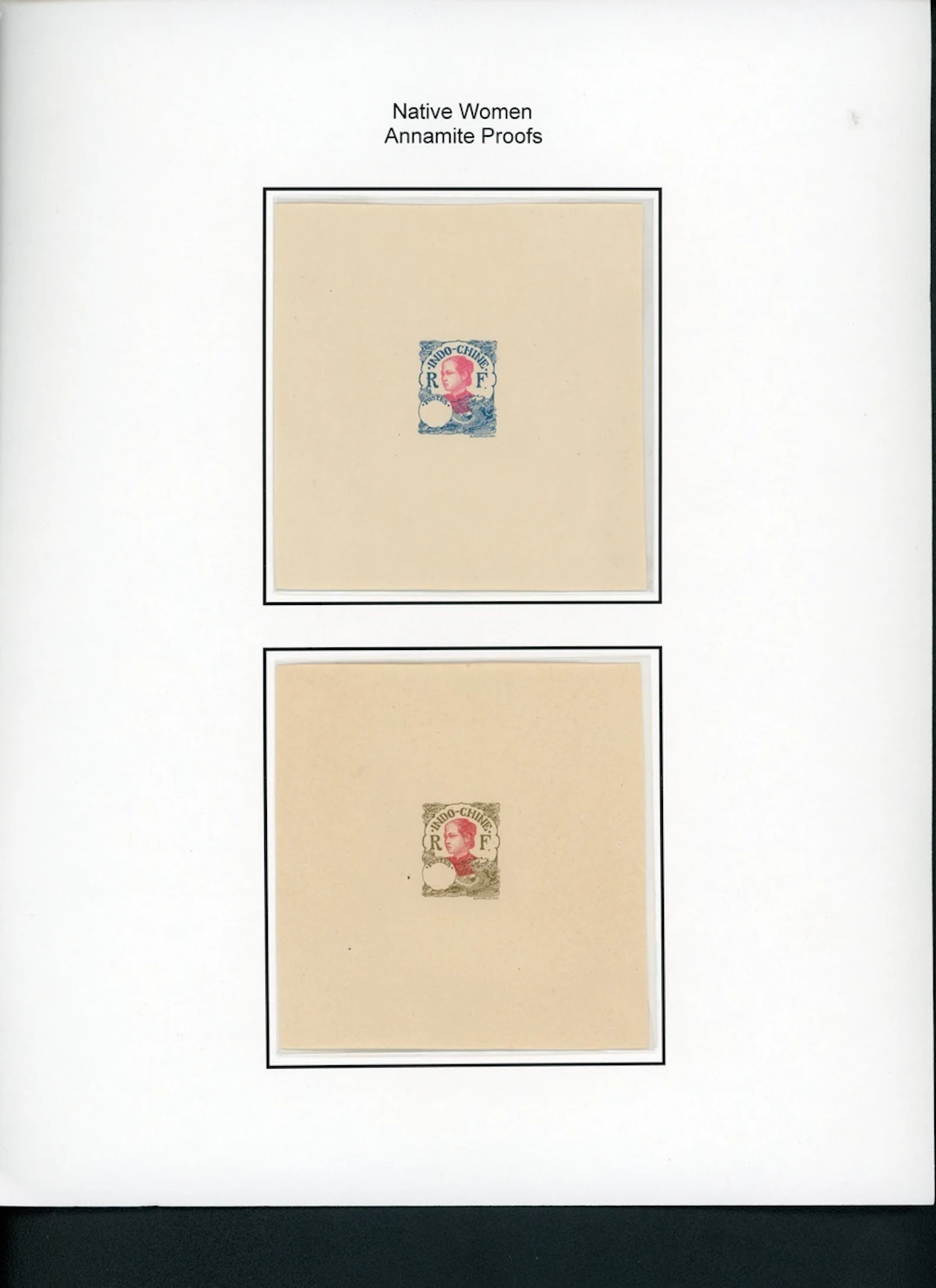 Indo-China French Indo-Chinese Post Office 1907 Native Women issue