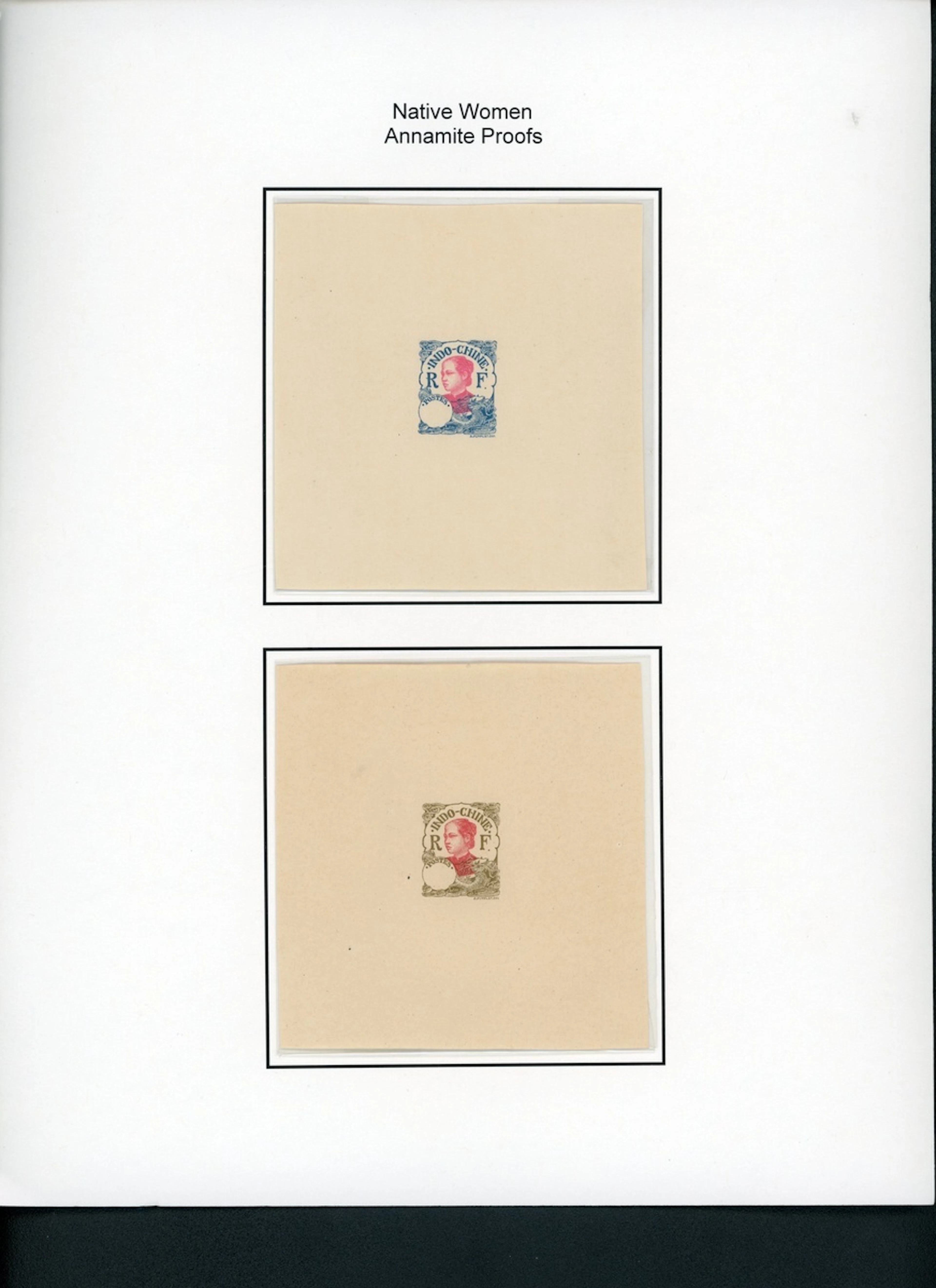 Indo-China French Indo-Chinese Post Office 1907 Native Women issue