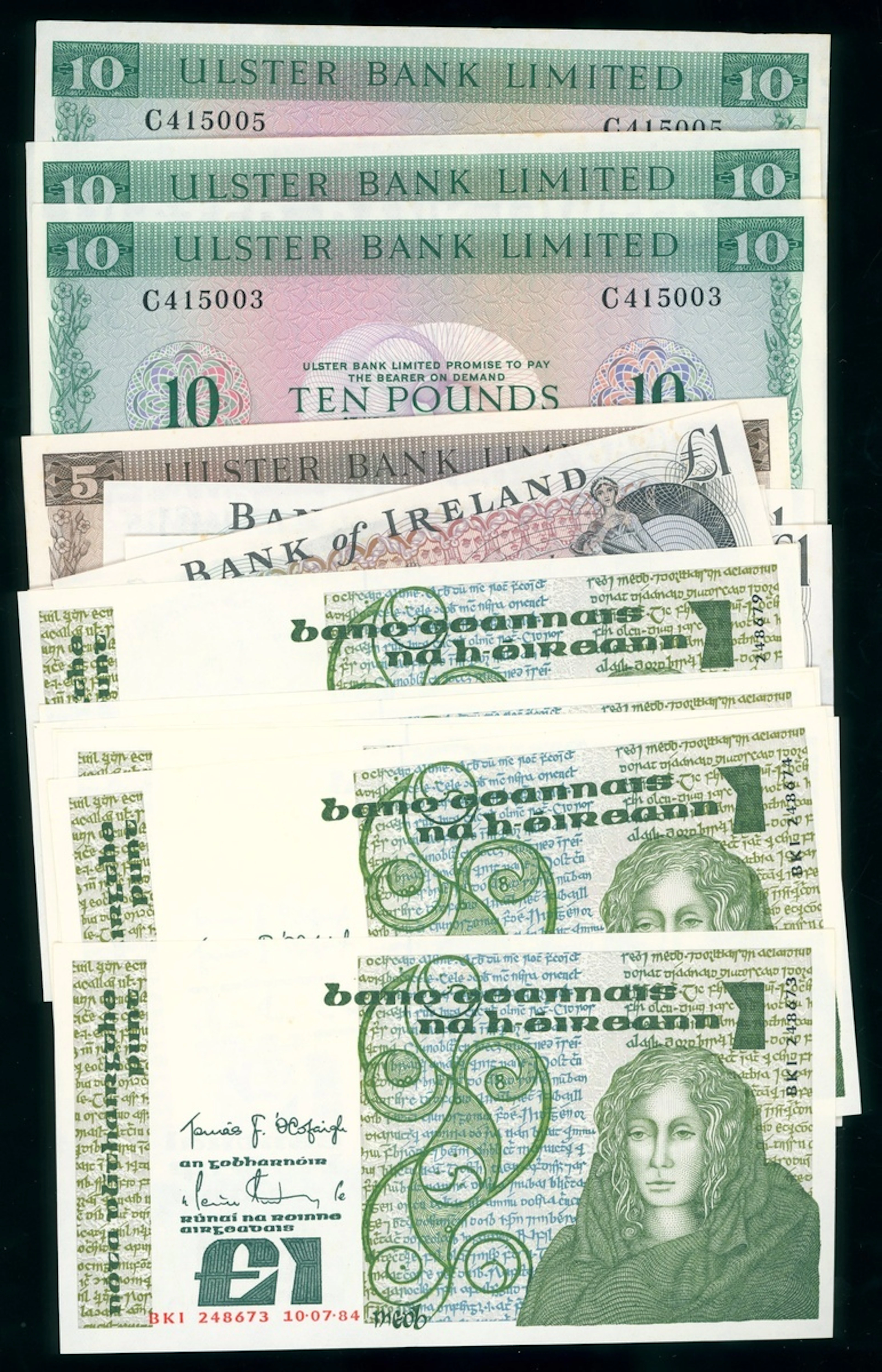 Ireland, a group of 18x, including