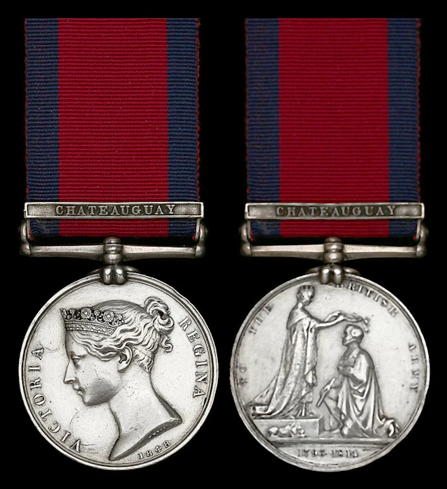 Military General Service 1793-1814, 1 clasp, Chateauguay (A. Dufour