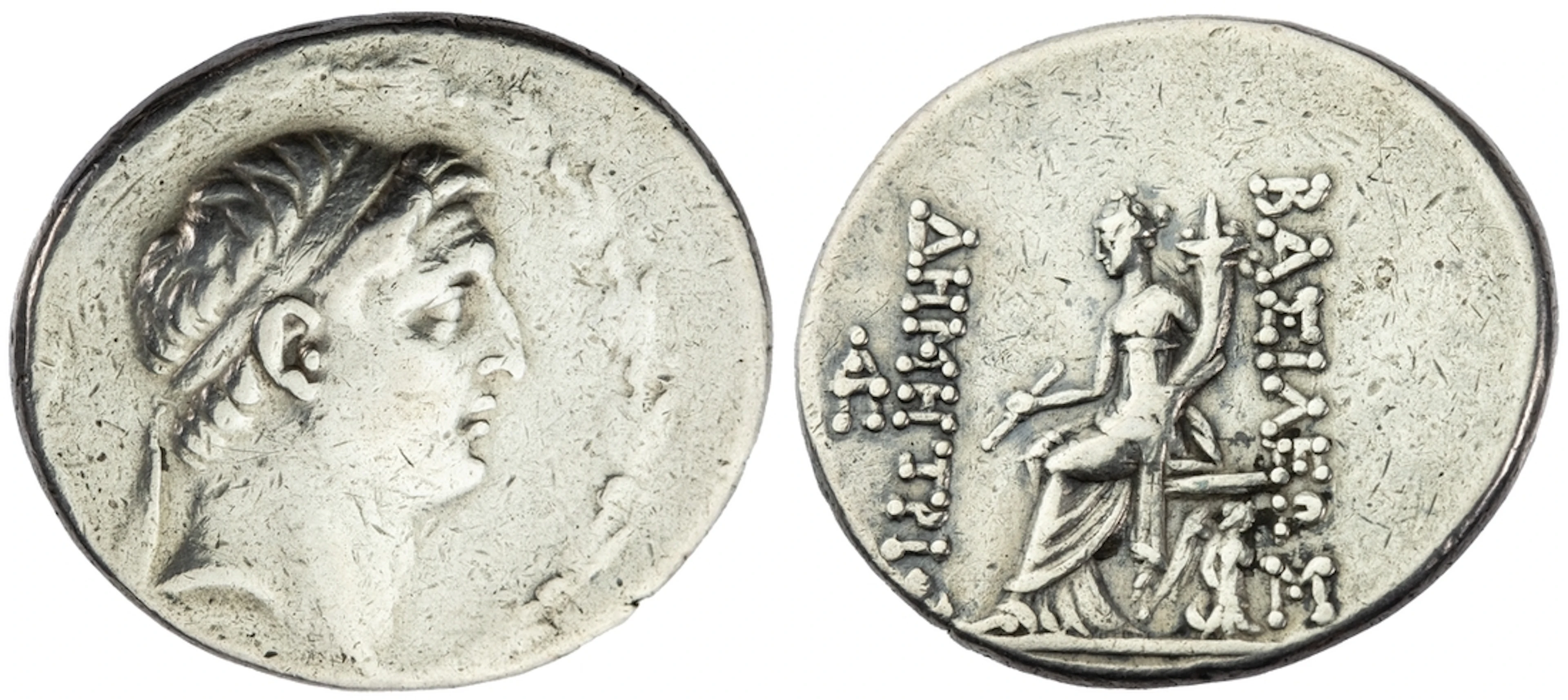 Seleukid Kingdom of Syria, Demetrios I Soter (162-150 BC), AR Tetradrachm