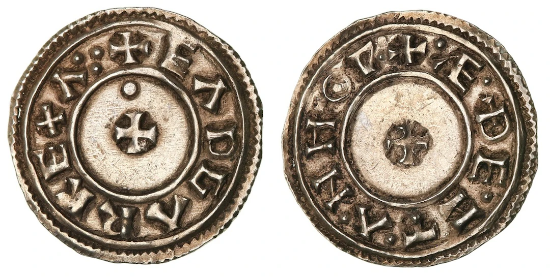 Eadgar (959-975), Circumscription Cross, Penny, Winchester, Æthelstan