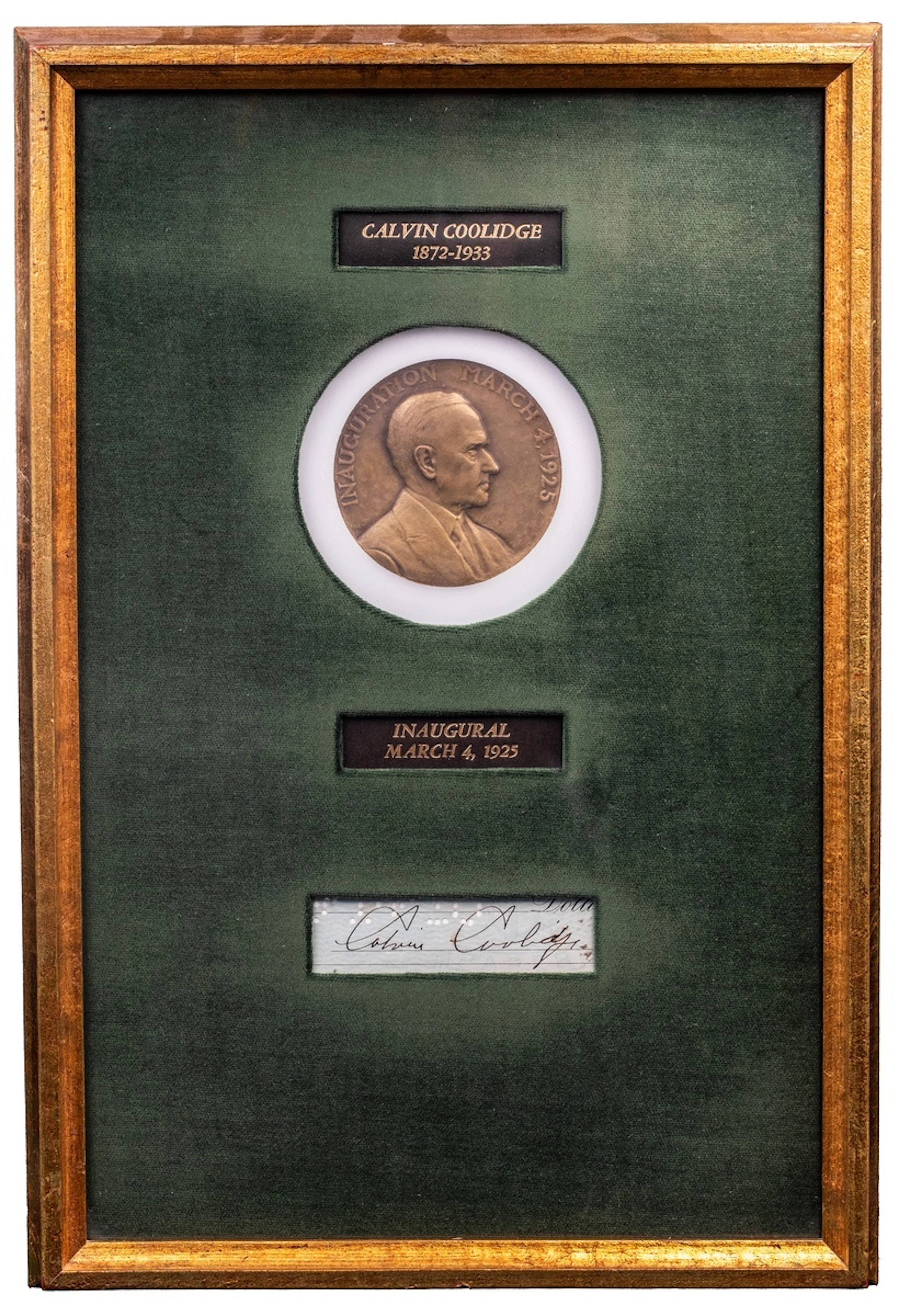 Commanders-in-Chief, CALVIN COOLIDGE, 30th President of the United