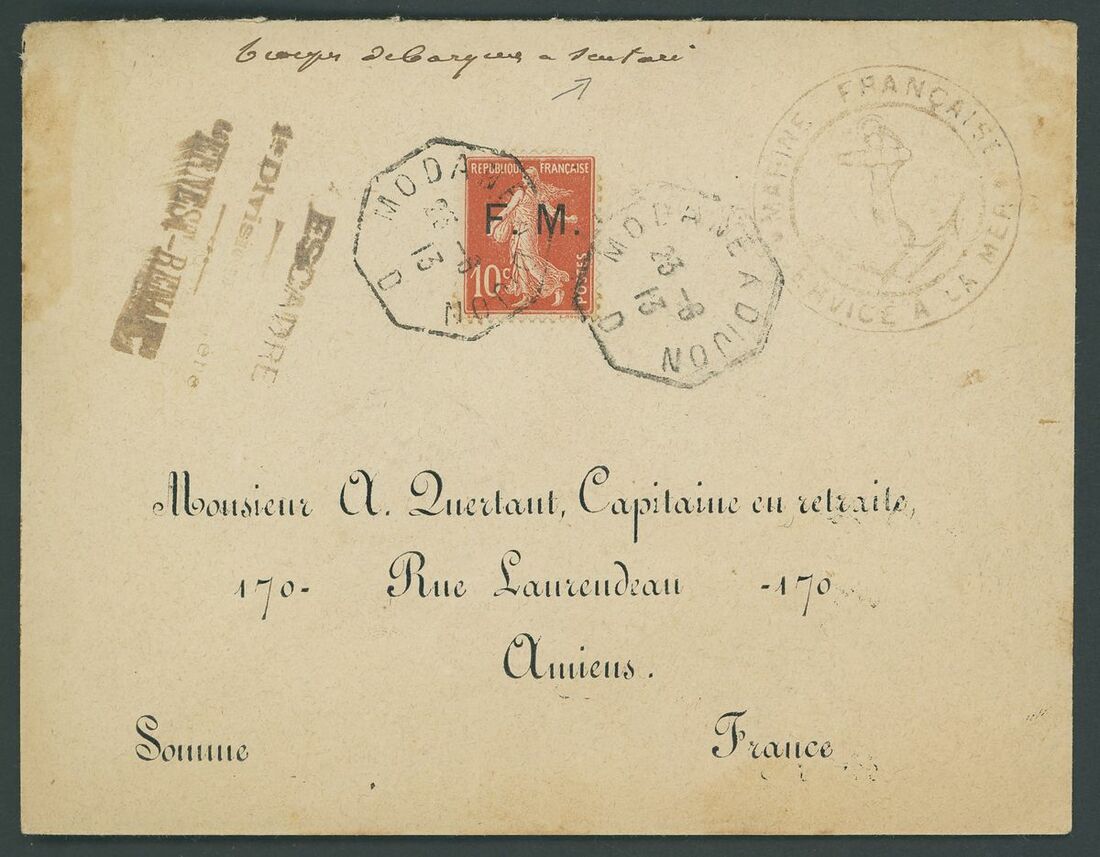 International Miliary Contingent in Shkoder 1913 (June 23). Cover