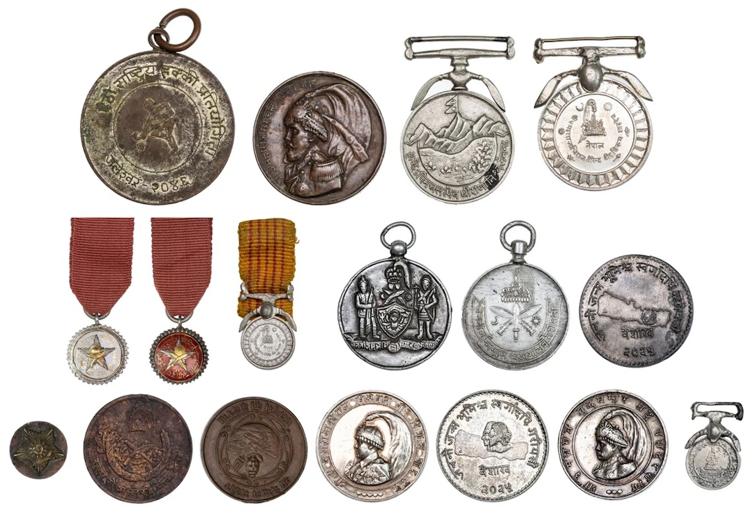 Collection of Nepalese Orders and Military and Service Medals (22)