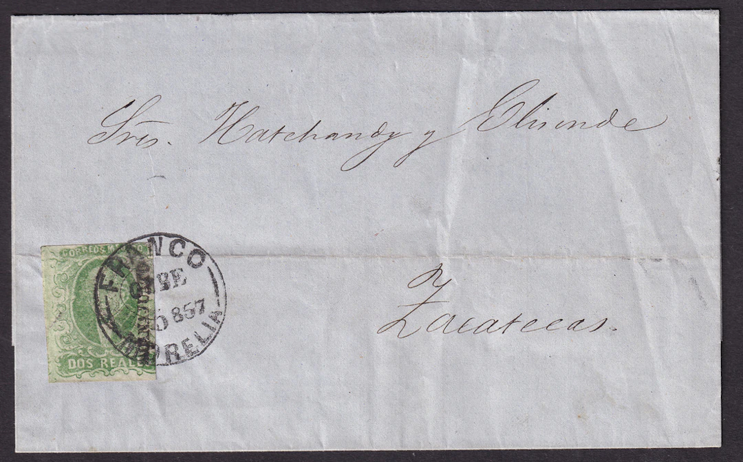 Mexico 1856 "Hidalgos" Issue