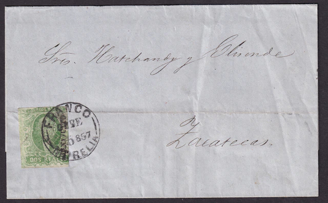 Mexico 1856 "Hidalgos" Issue