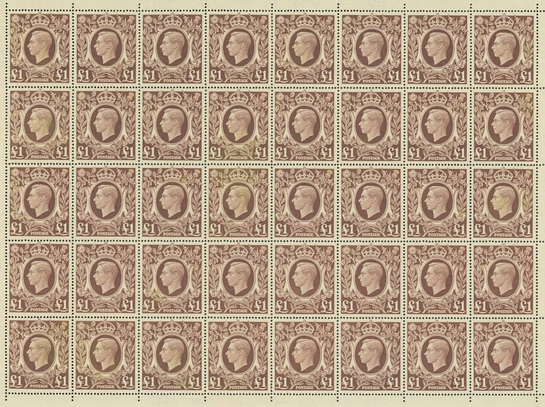 Great Britain King George VI 1939-48 High Values