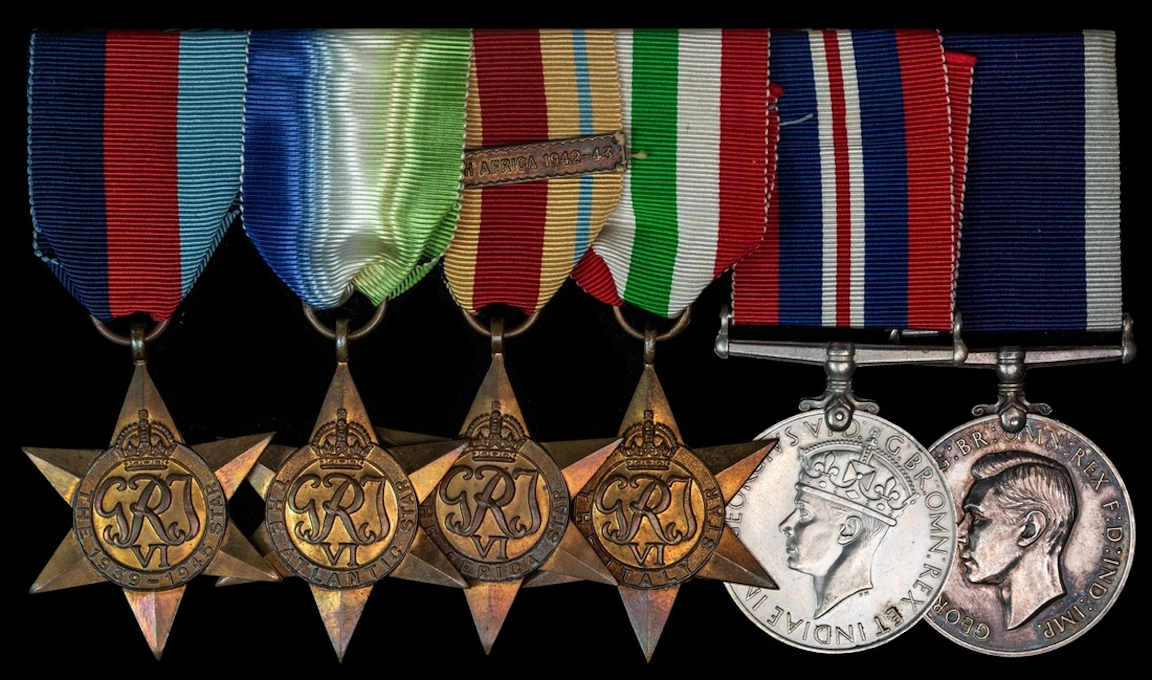 Six: Ordnance Artificer L. B. Moore, Royal Navy, who survived the