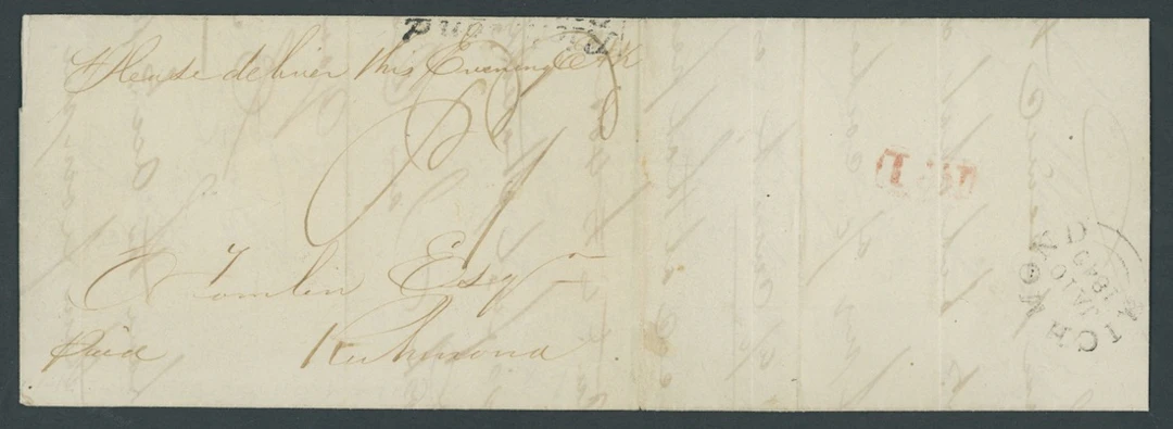 Great Britain Postal History 1840 (10 Jan.), the first day of Uniform
