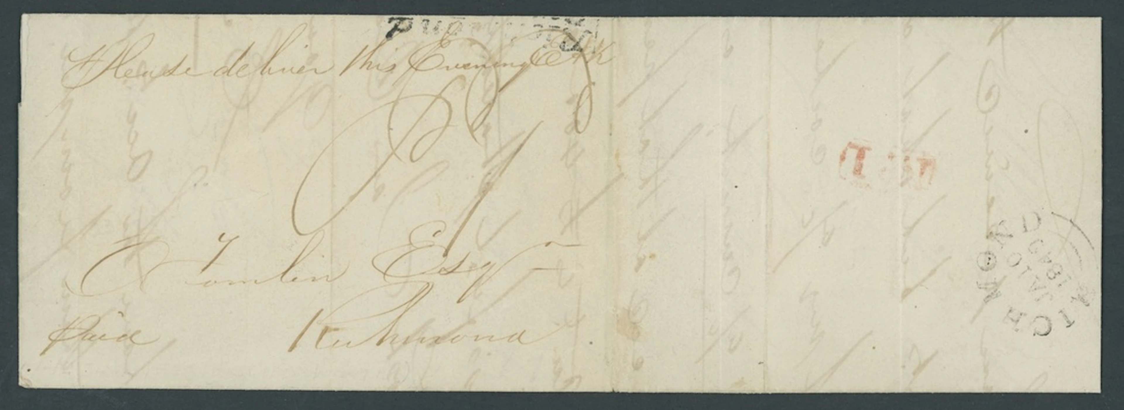 Great Britain Postal History 1840 (10 Jan.), the first day of Uniform