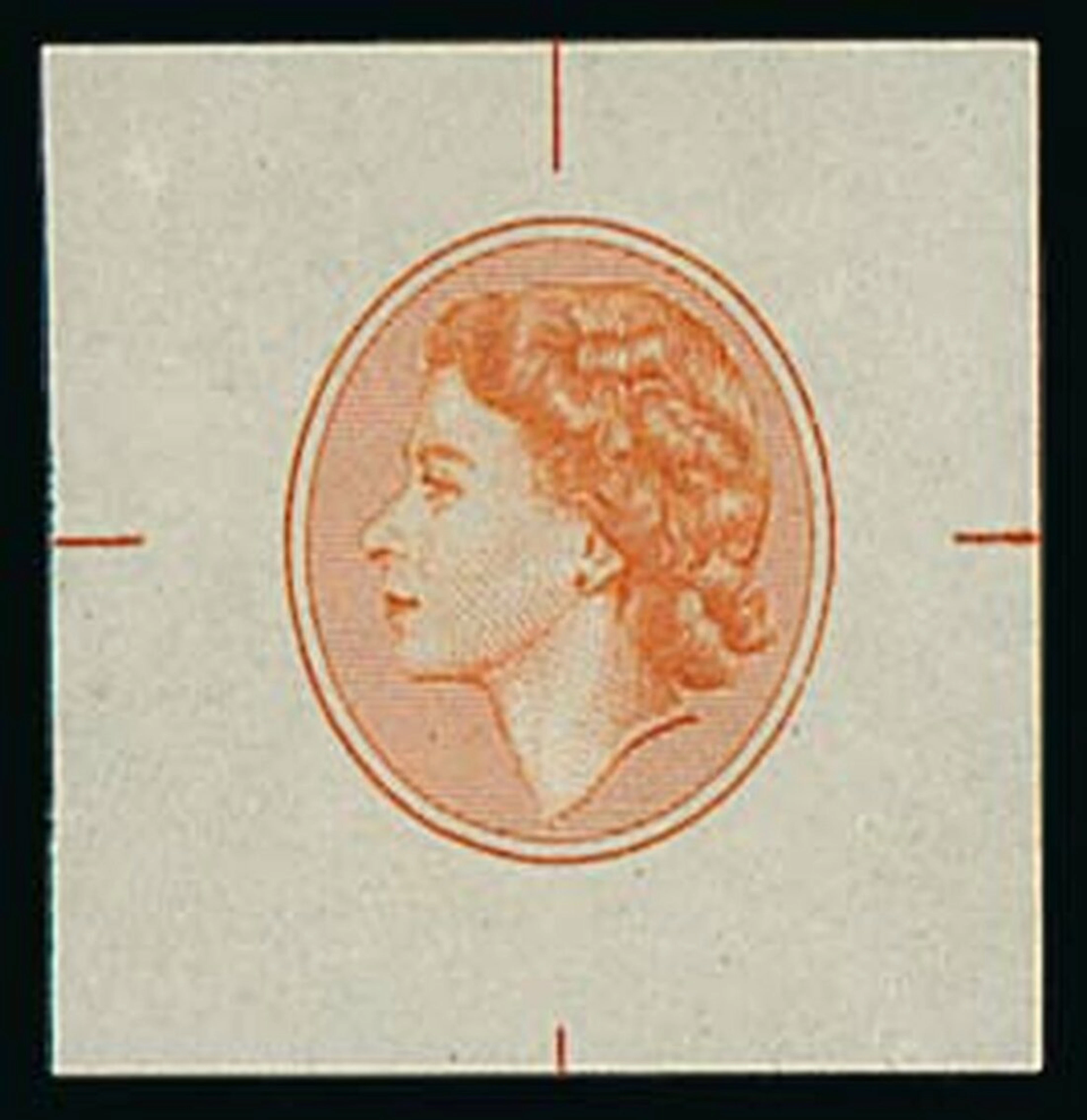 Hong Kong 1953 two De la Rue progressive head dies of the Wilding