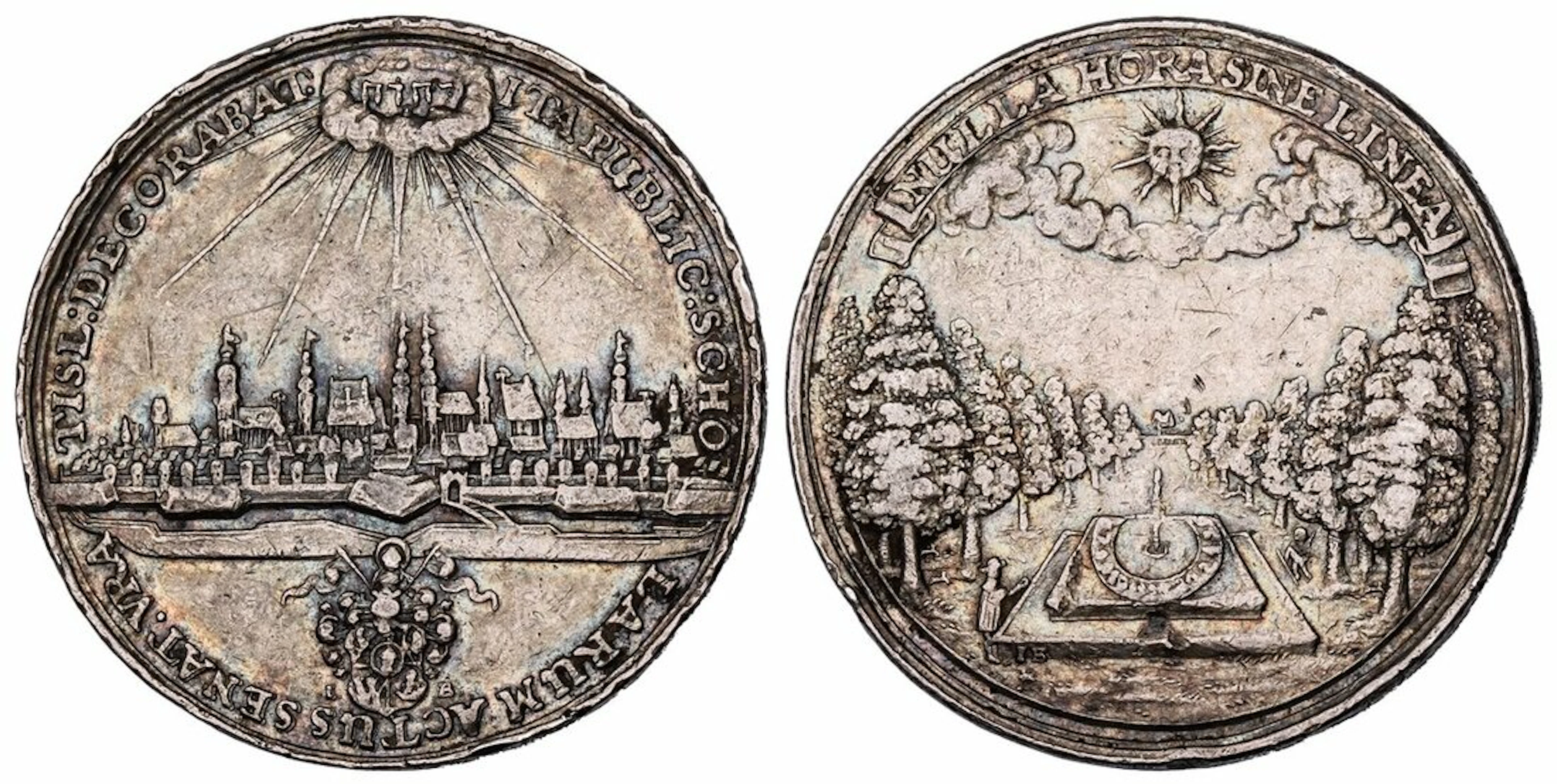 Poland, Silesia, Breslau (Wroclaw), School Prize, AR Medal, 1657