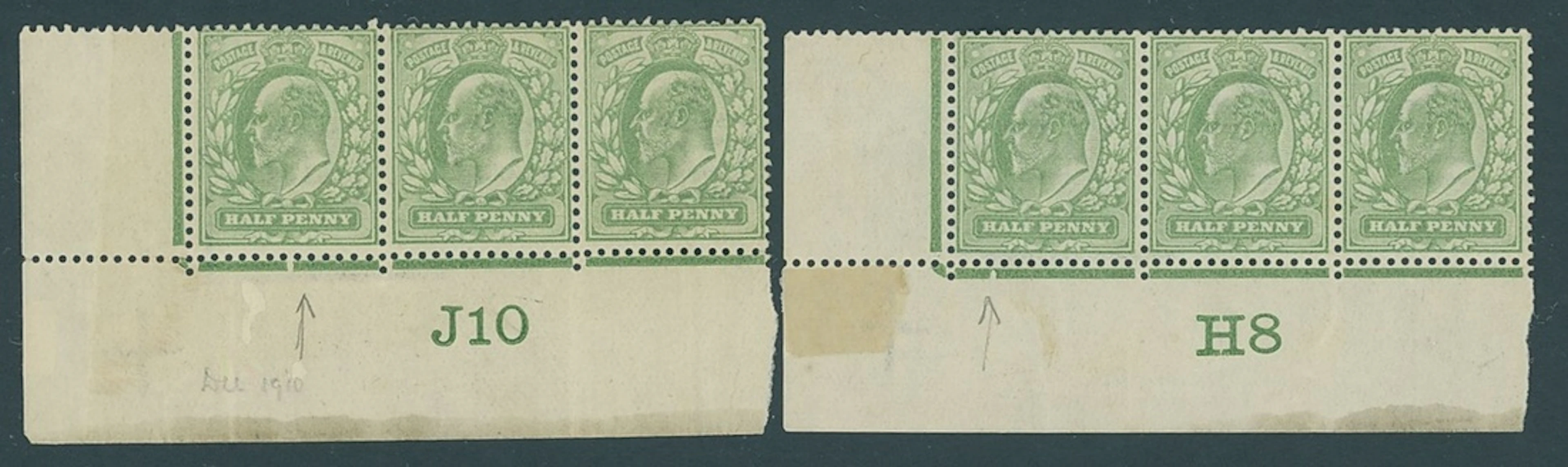 Great Britain Collections and Ranges 1902-39 a collection on stock
