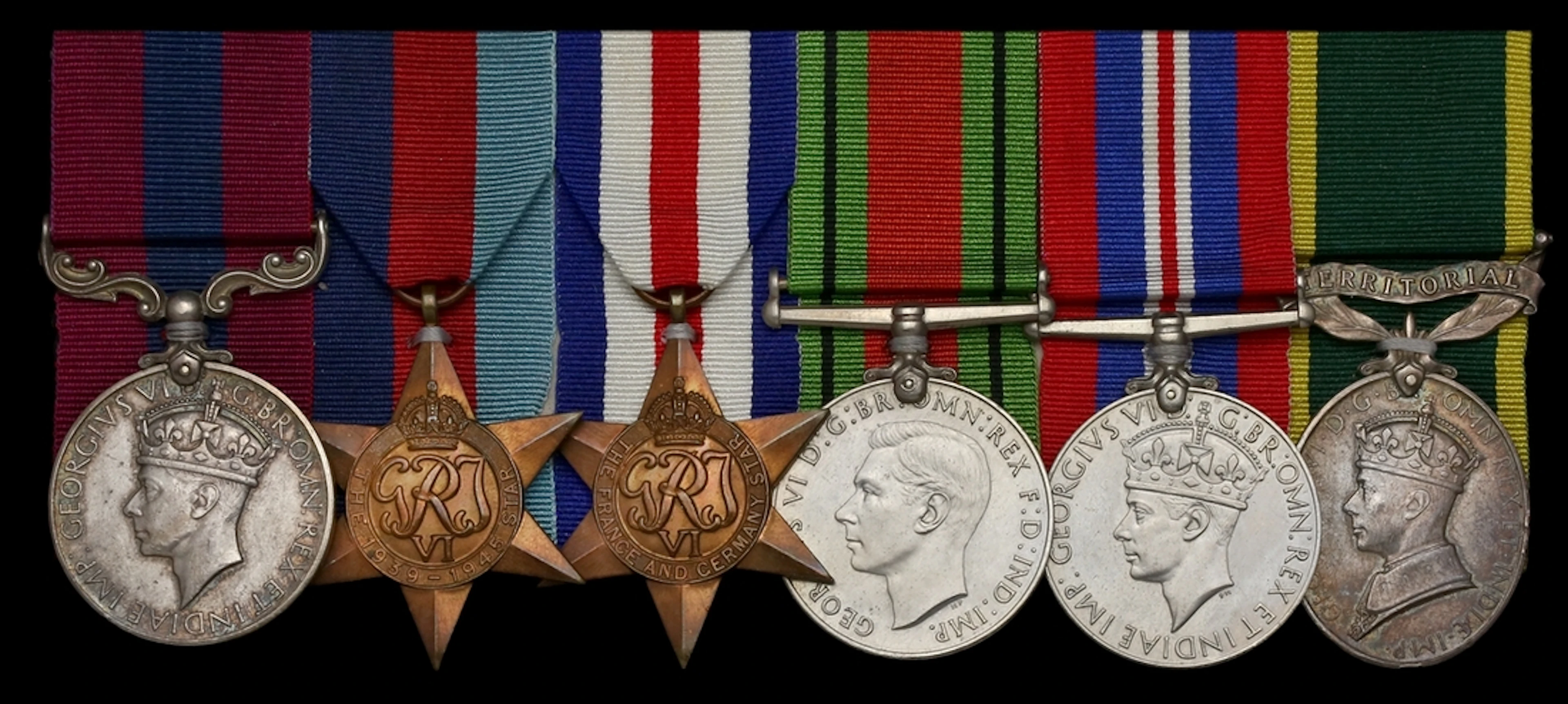 A North-West Europe Operation Pheasant Immediate D.C.M. group of six