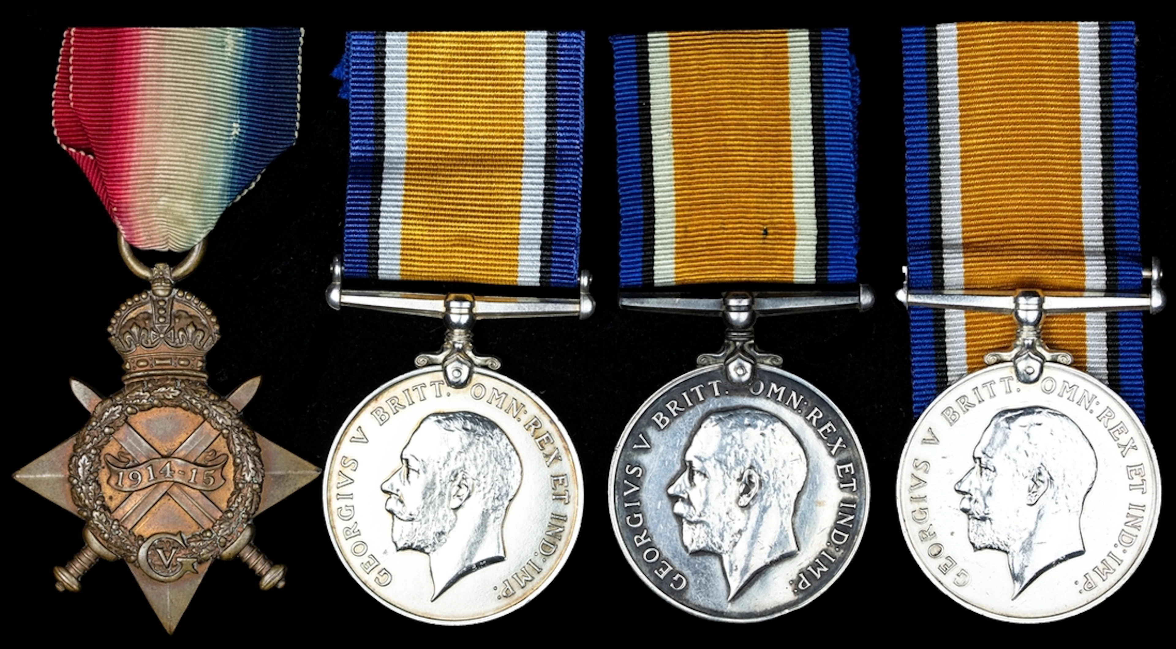 British War Medal 1914-20 (239191 Pte. W. Morgan. Hereford. R.), very