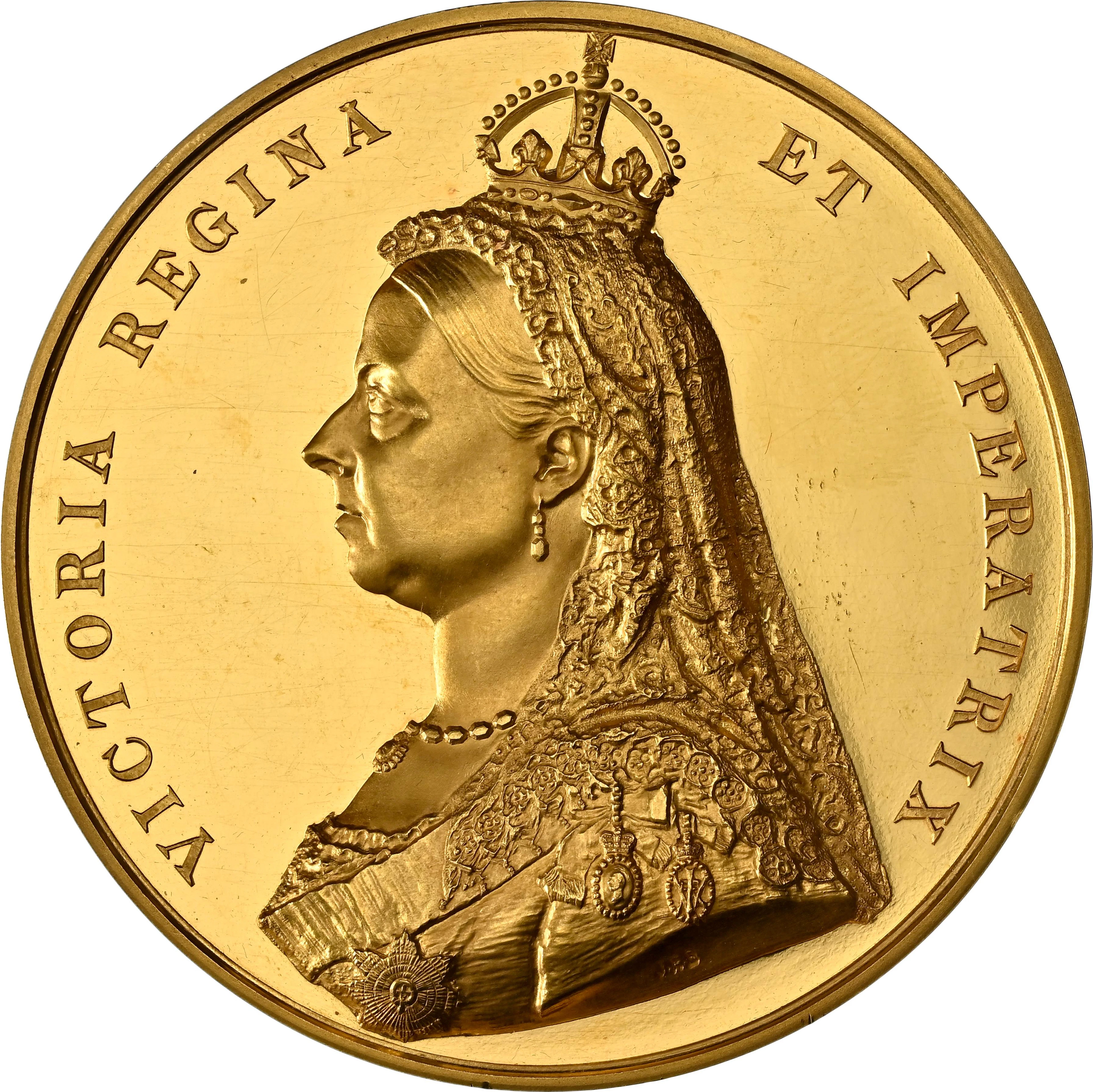 NGC PF62 UCAM | Golden Jubilee of Victoria, Official 'Large' Gold Medal