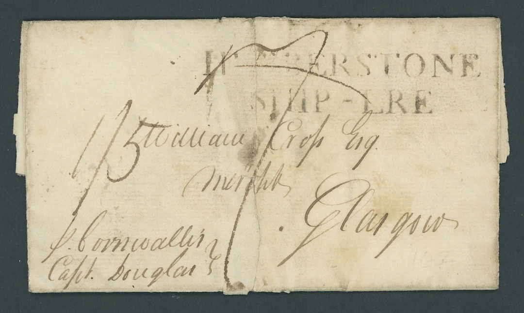 Great Britain Postal History 1791 (24 Sept.) entire letter from Grenada