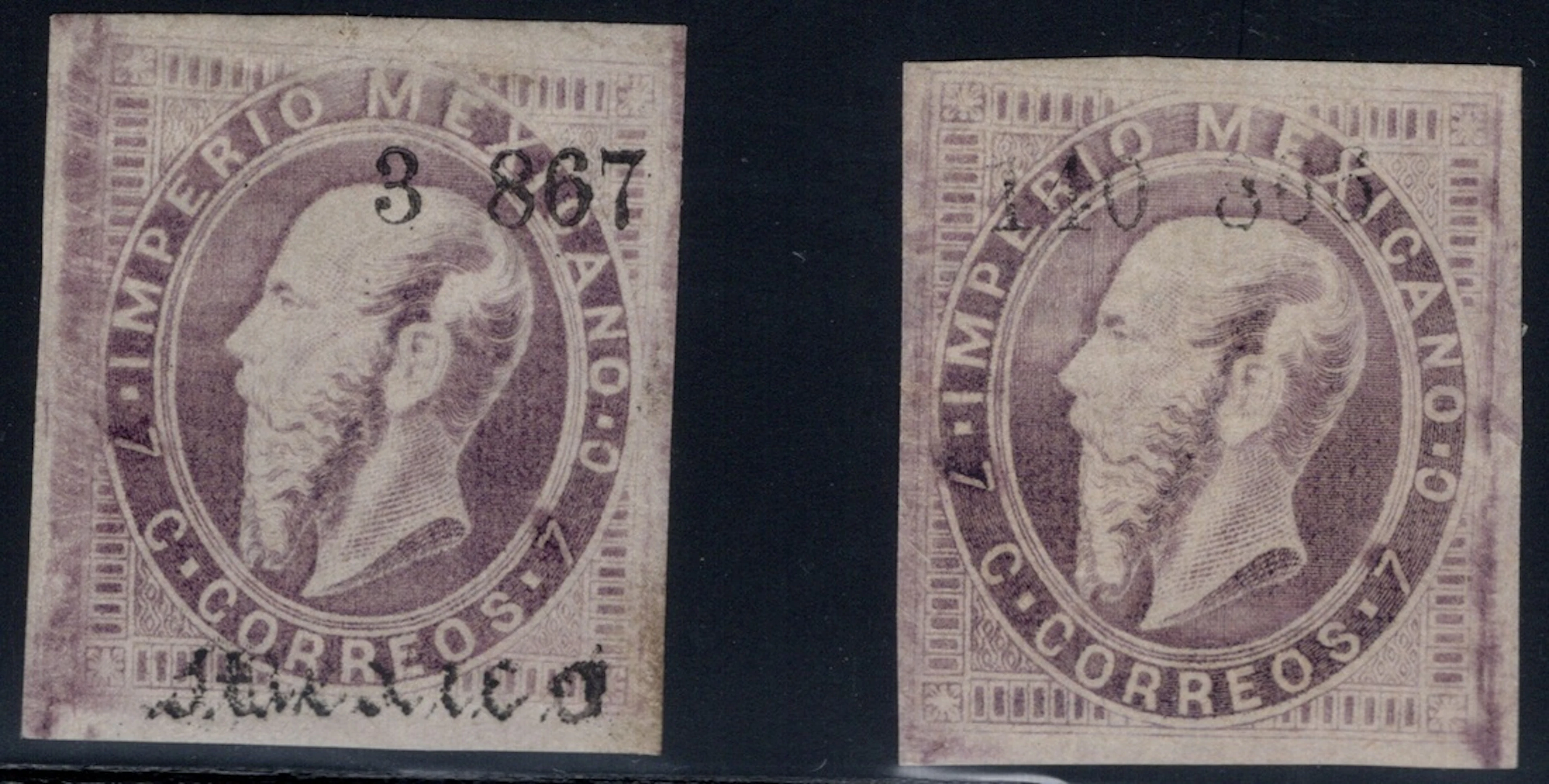 Mexico 1866 "Maximilians"