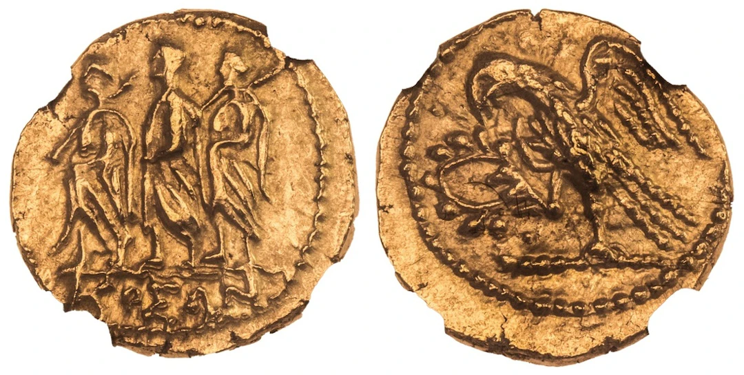 NGC AU | Thrace, Koson, AV Stater, struck mid-1st Century BC, Sarmizegetusa