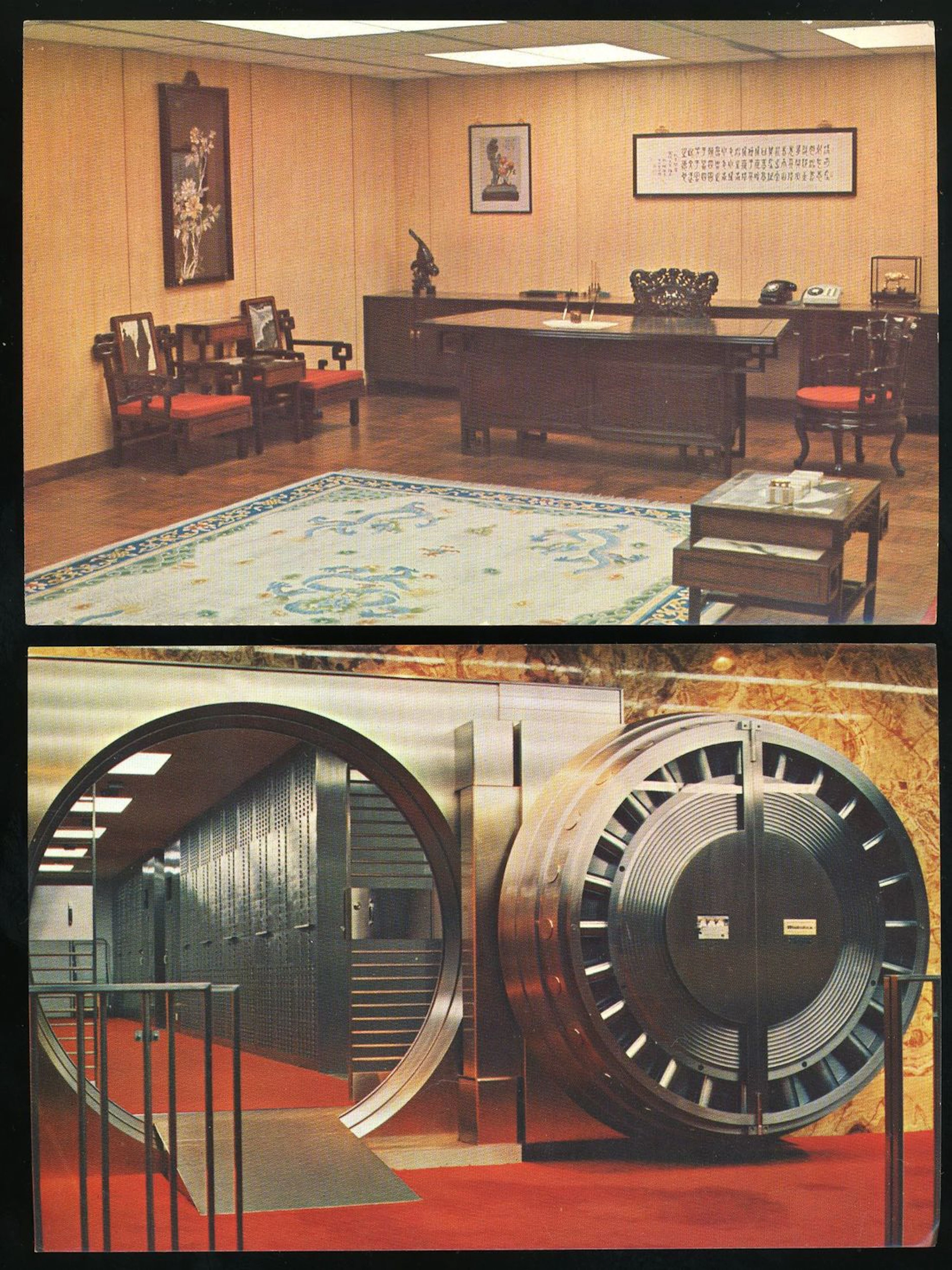 Miscellaneous Picture Postcard Hong Kong 1980s two promotional postcards