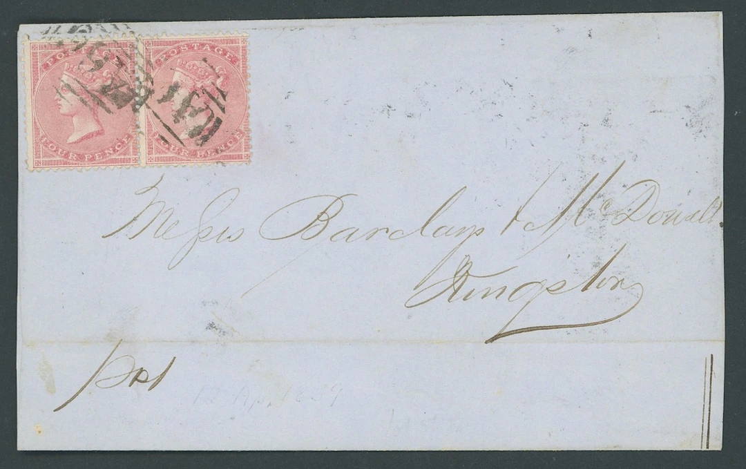 Jamaica Great Britain used in Jamaica Imperial Issues used at Post