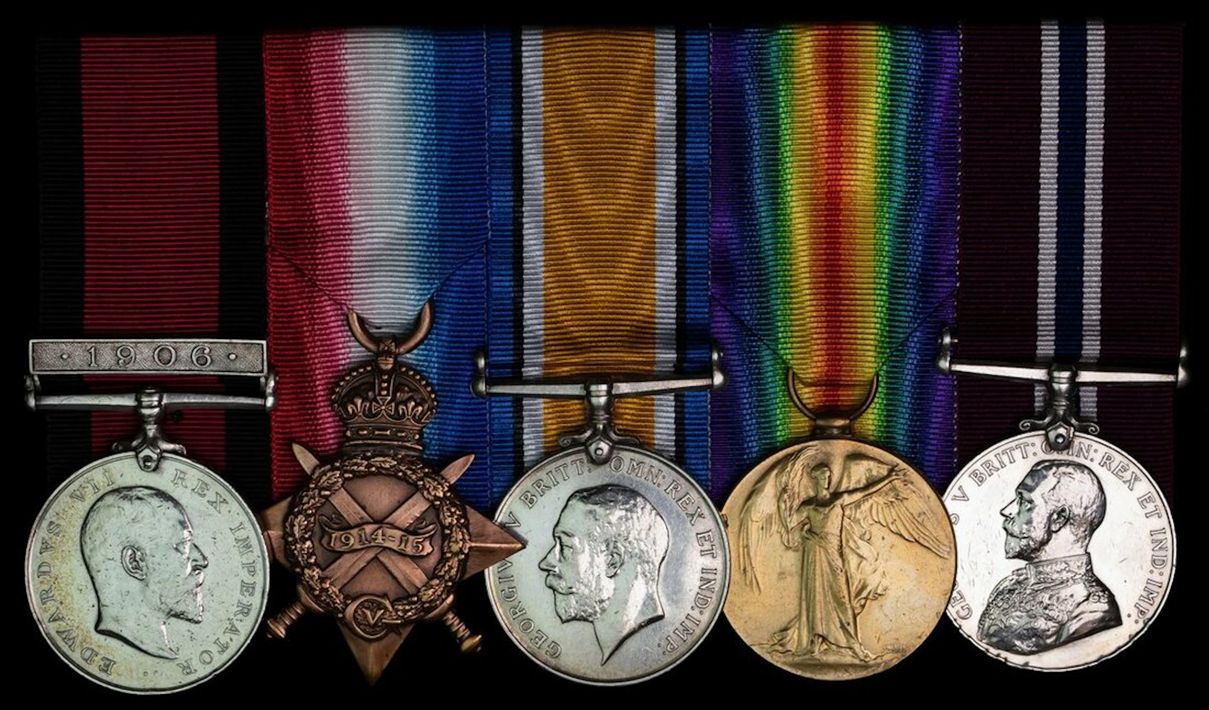 Five: Lieutenant W. McCaull, Natal Police, later South African Mounted