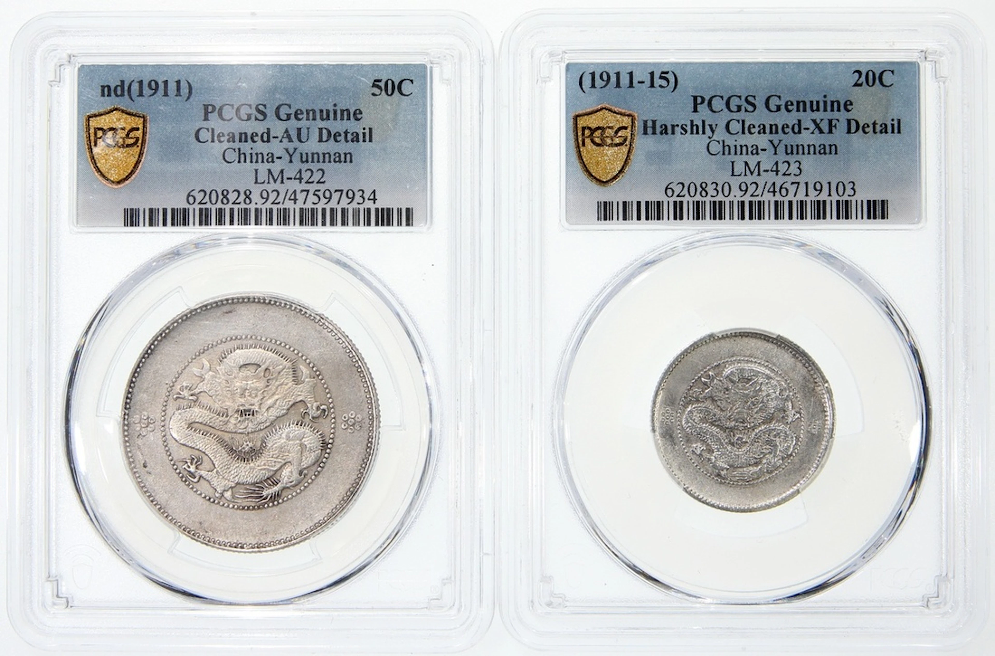 China, Qing Dynasty, Yunnan Province, [PCGS AU Detail, XF Detail]