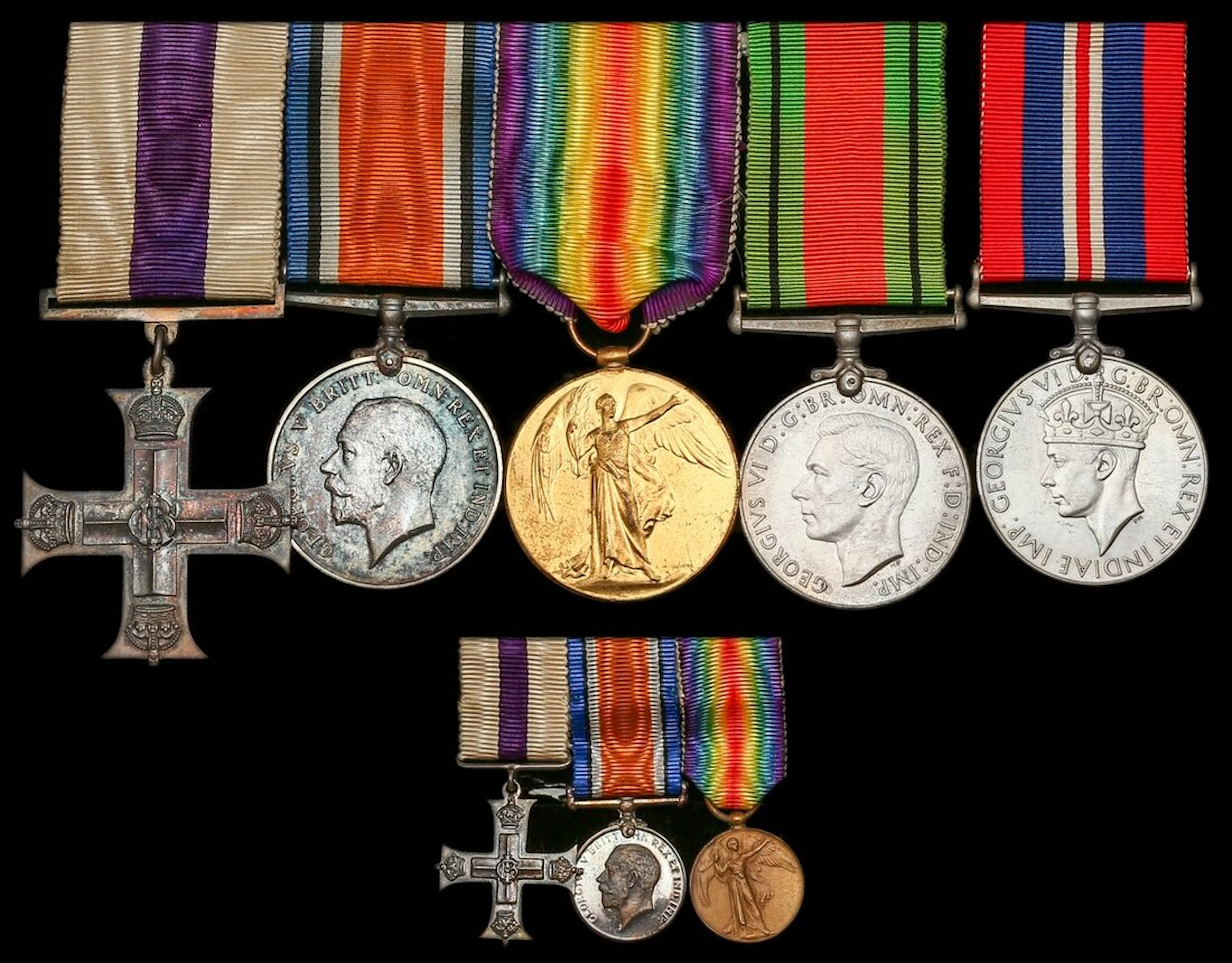 The 1916 'Battle of the Somme' M.C. group of five to Captain H. L.