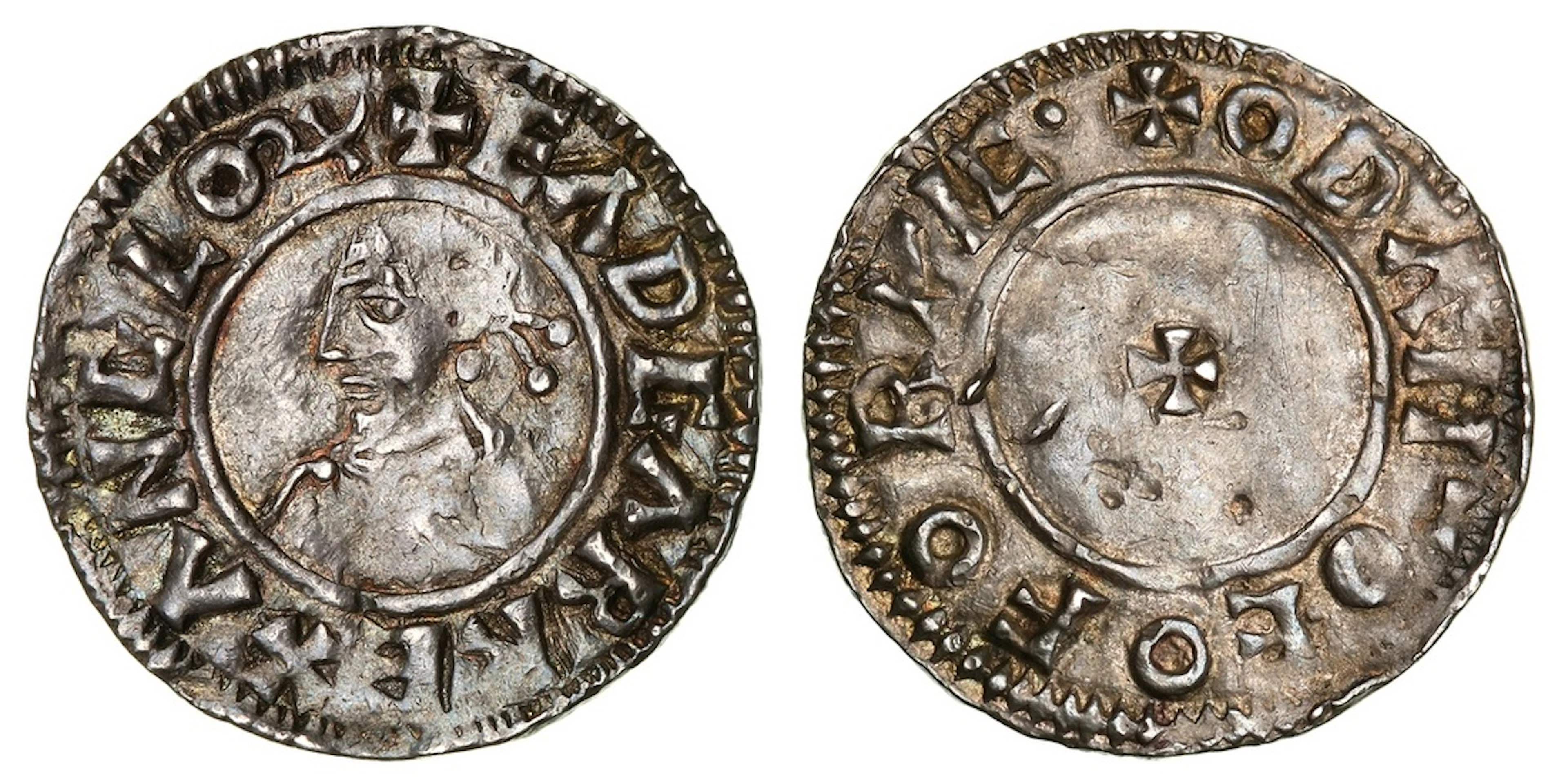 Eadgar (959-975), Post-Reform, Penny, 973-975, York, Oda, + EADGAR