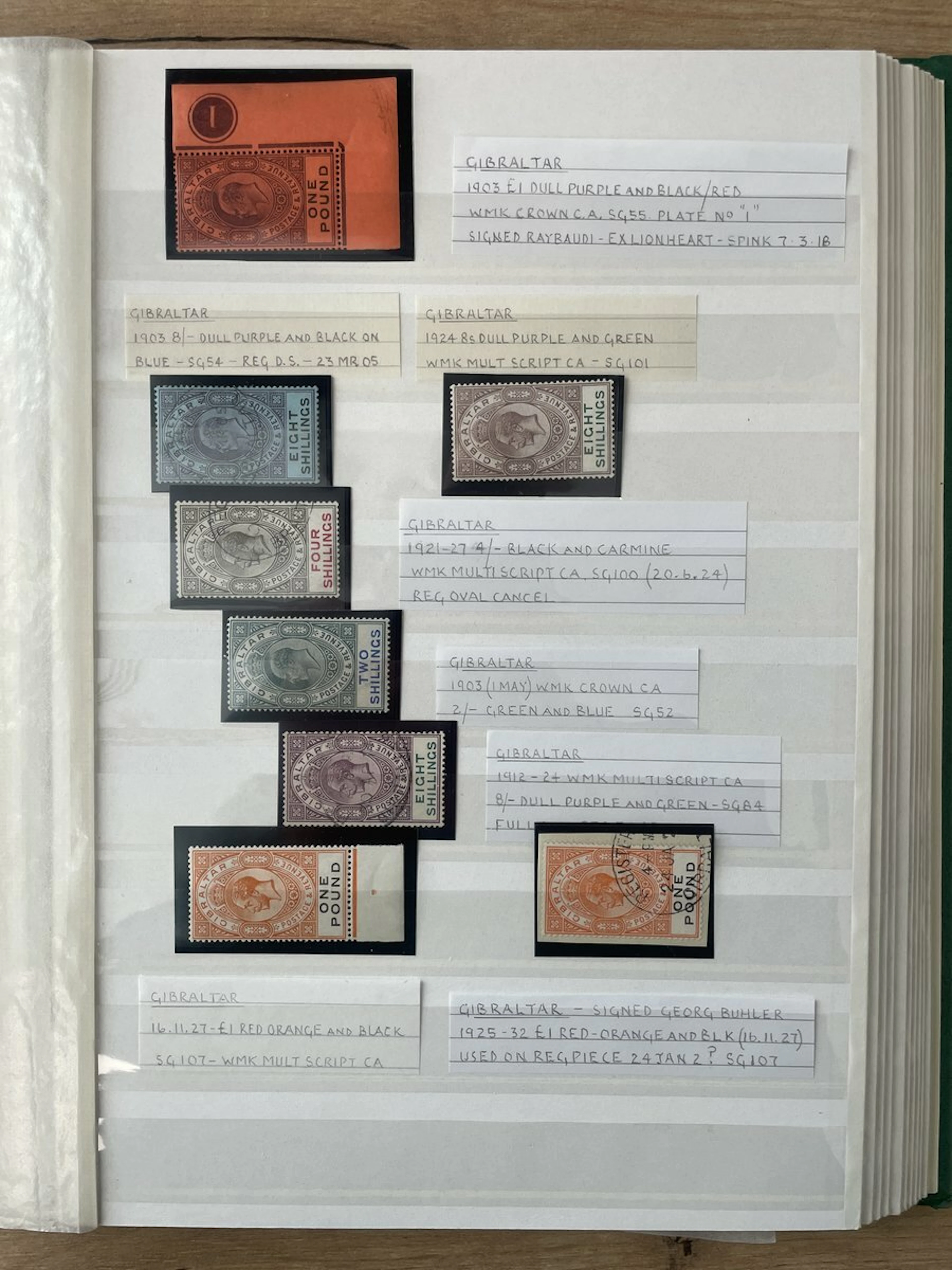 Collections and Ranges A large, predominantly mint collection in two