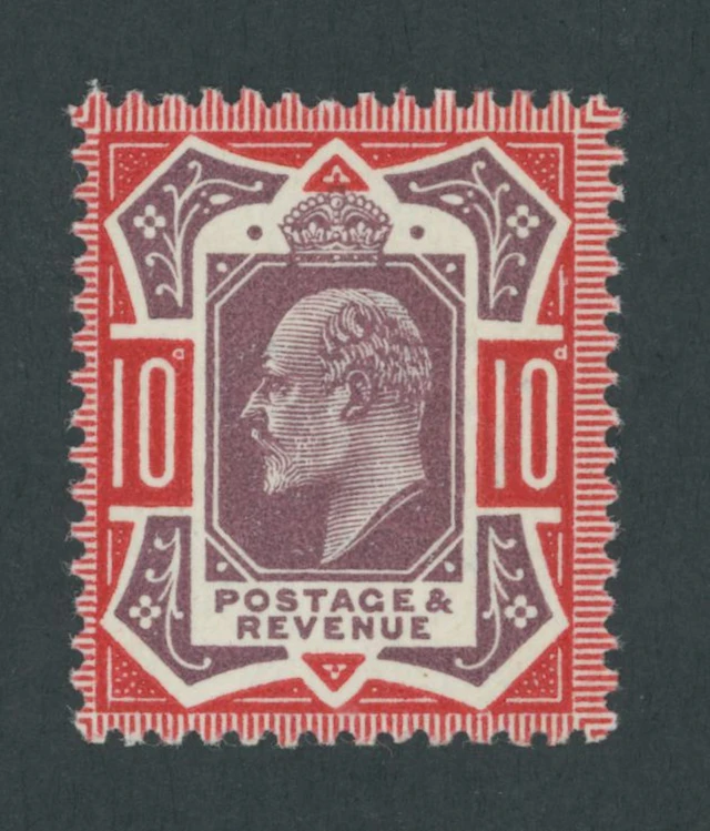 Great Britain King Edward VII 1911 Somerset House 10d. deep dull purple