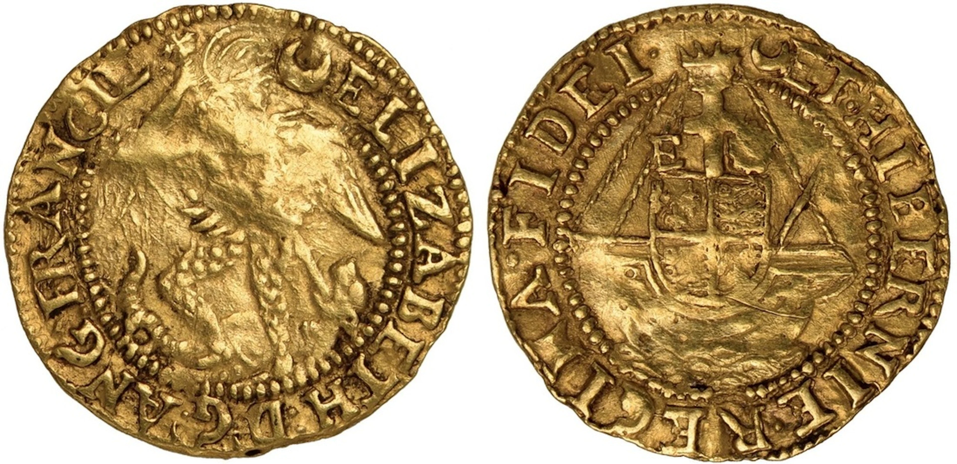 PCGS AU55 | Elizabeth I (1558-1603), Second 'Restoration' Coinage