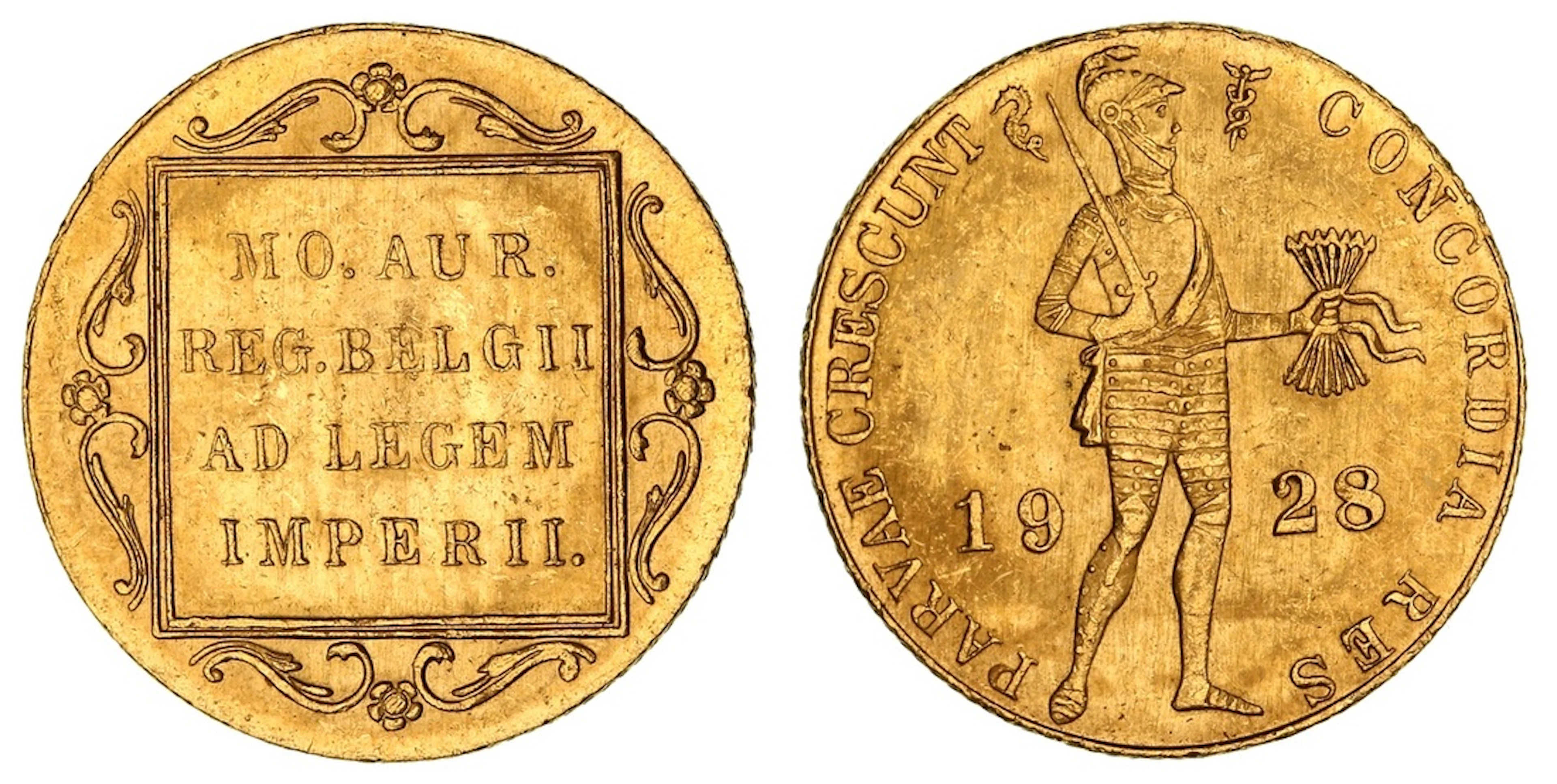 Netherlands, Wilhelmina (1890-1948), Ducat, 1928, Utrecht, armoured