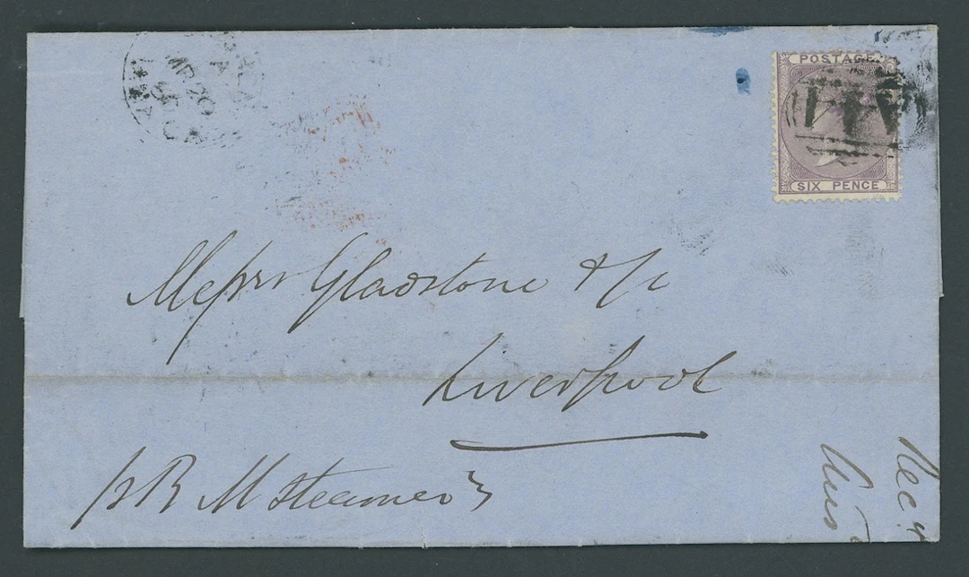 Jamaica Great Britain used in Jamaica Imperial Issues used at Post