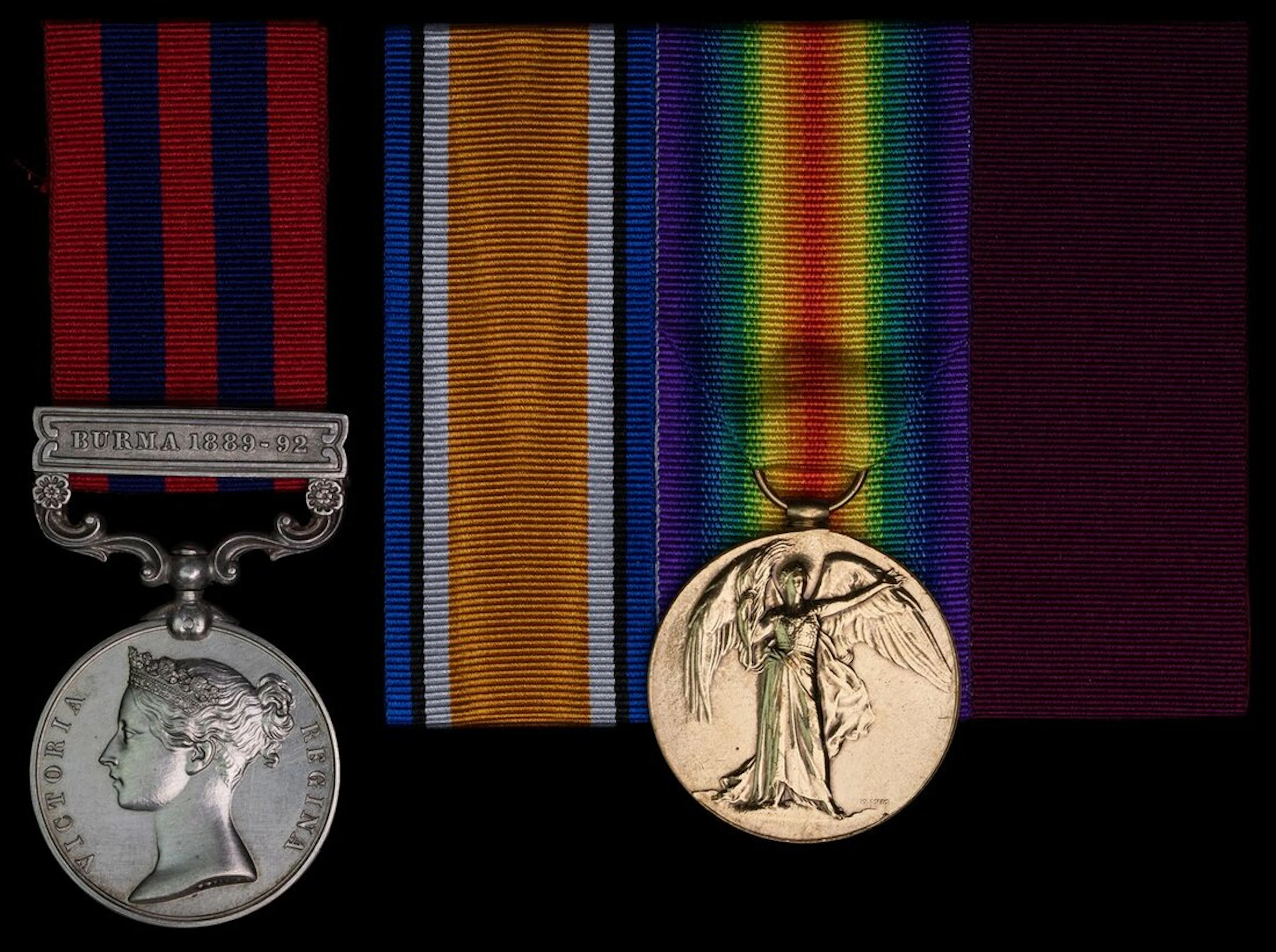 Sold for the Benefit of Charity India General Service 1854-95, 1 clasp