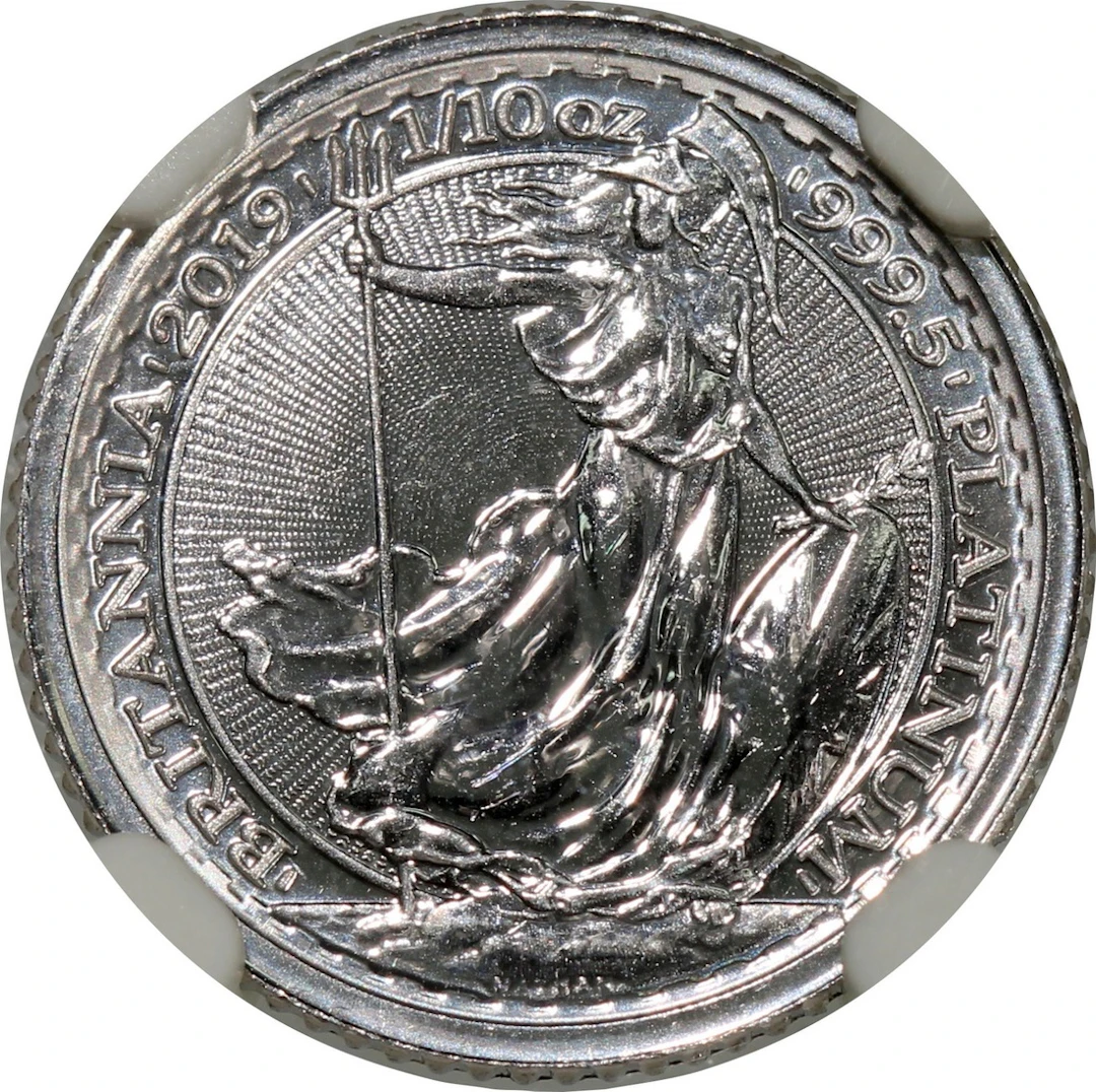 Great Britain, [NGC MS67] Pt£10, 2019