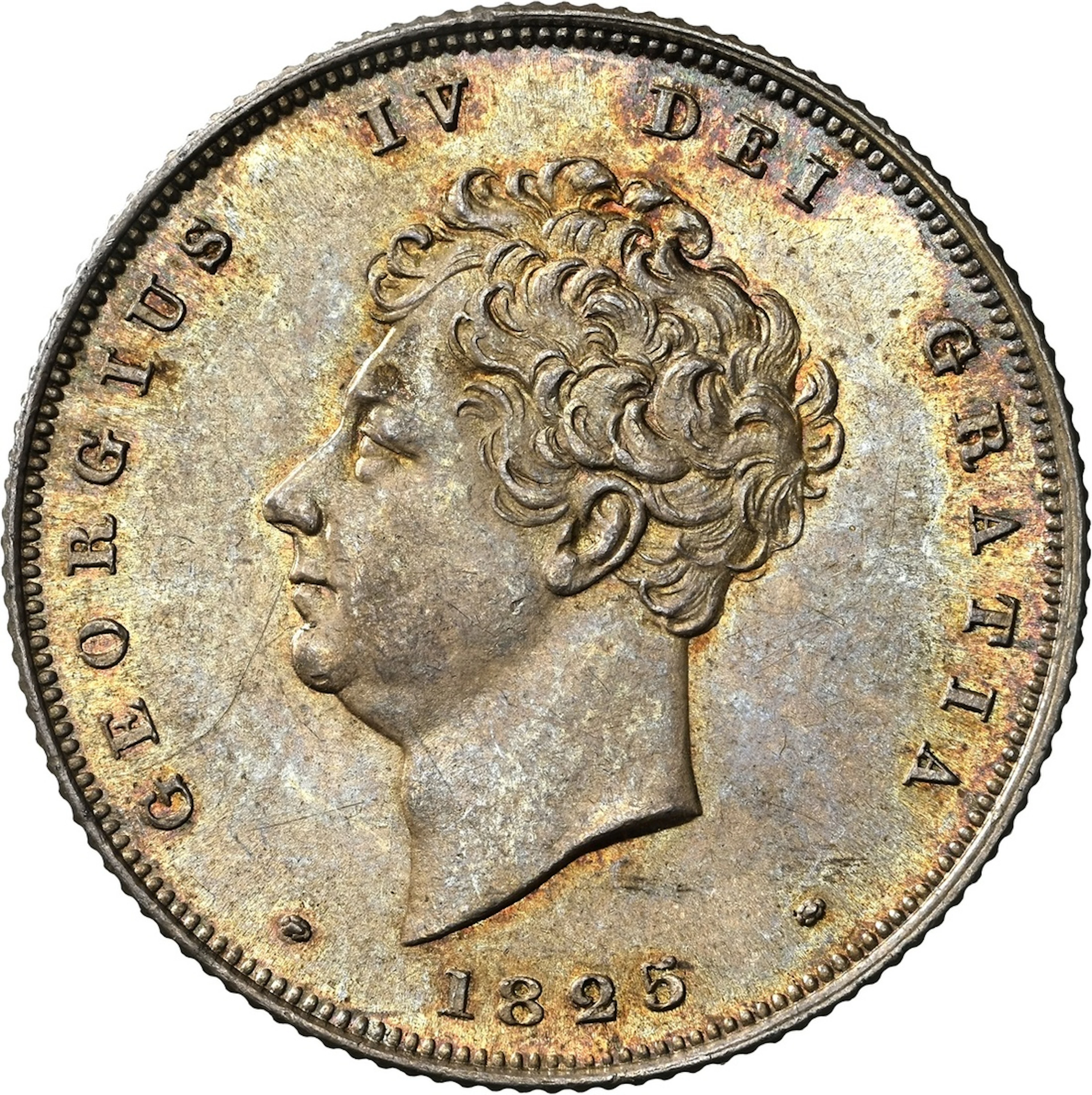 NGC MS63 | George IV (1820-1830), Shilling, 1825