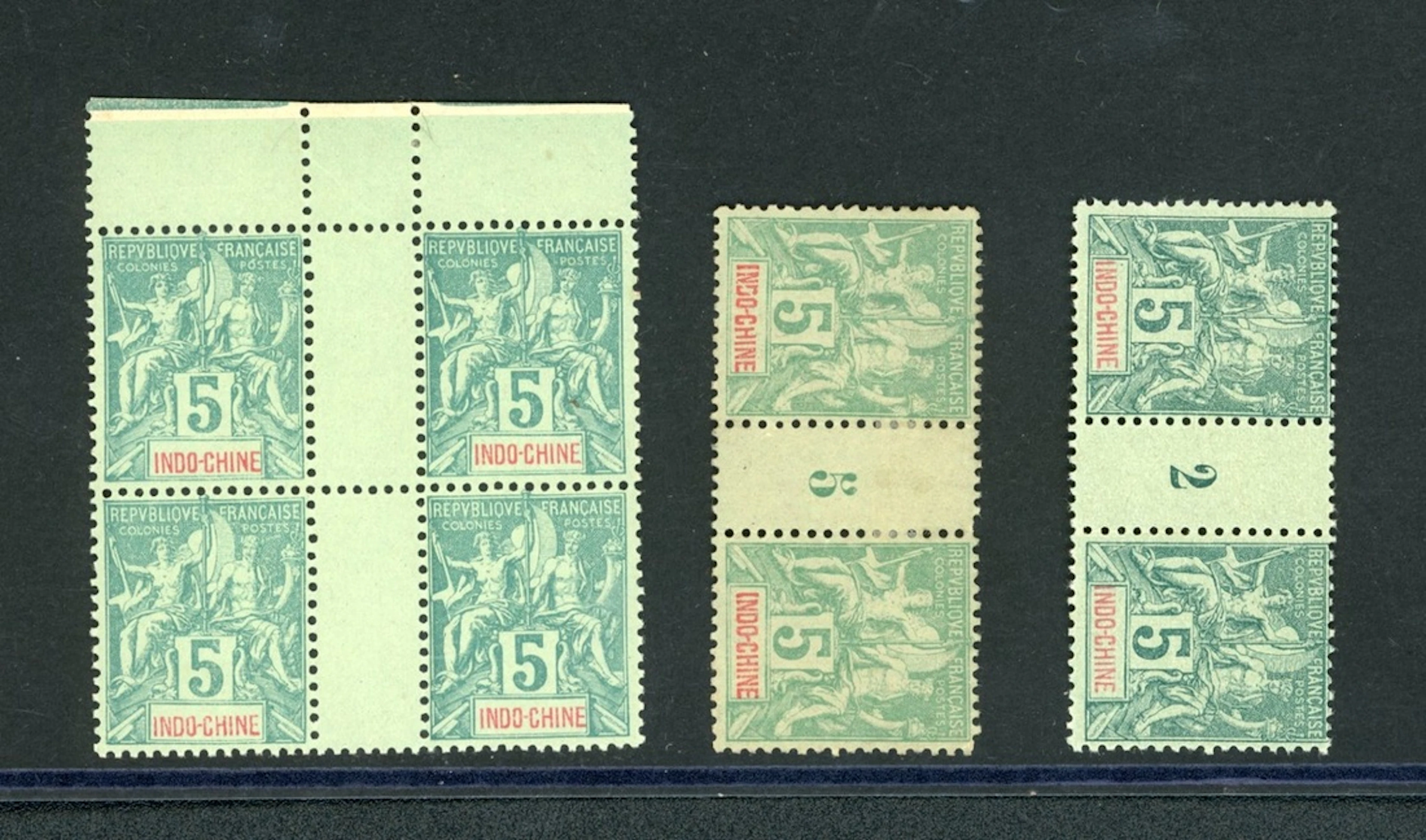 Indo-China French Indo-Chinese Post Office 1892-1900 Navigation and