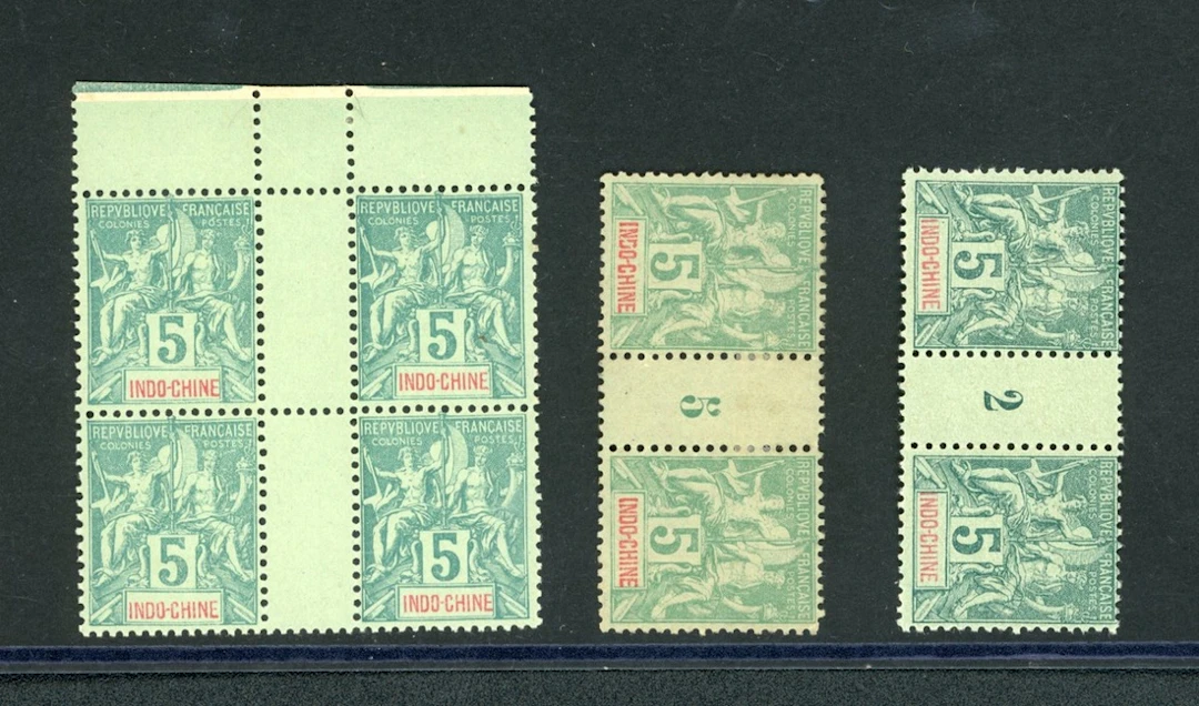 Indo-China French Indo-Chinese Post Office 1892-1900 Navigation and
