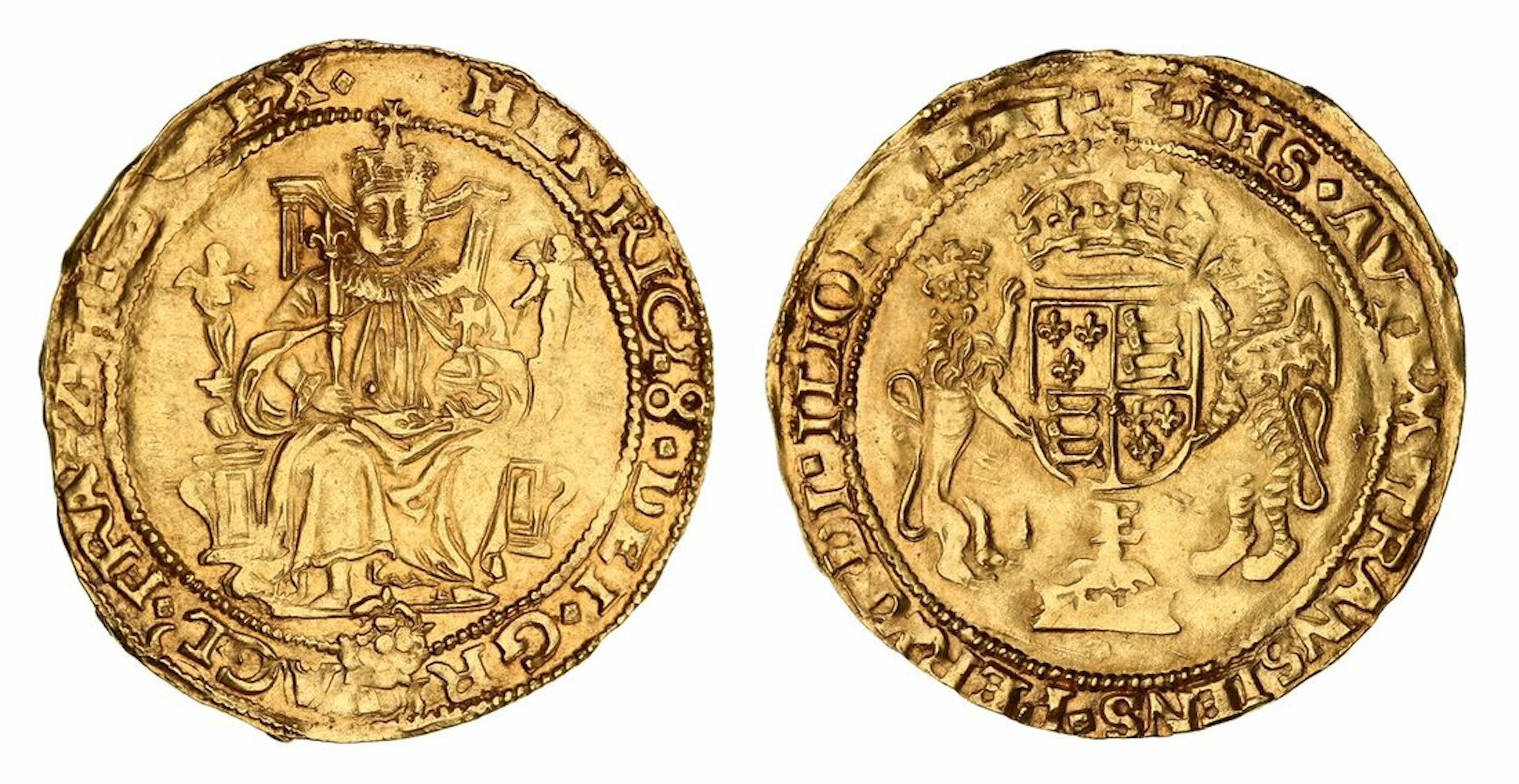 Henry VIII († 28 January 1547), Posthumous Issues, struck under Edward