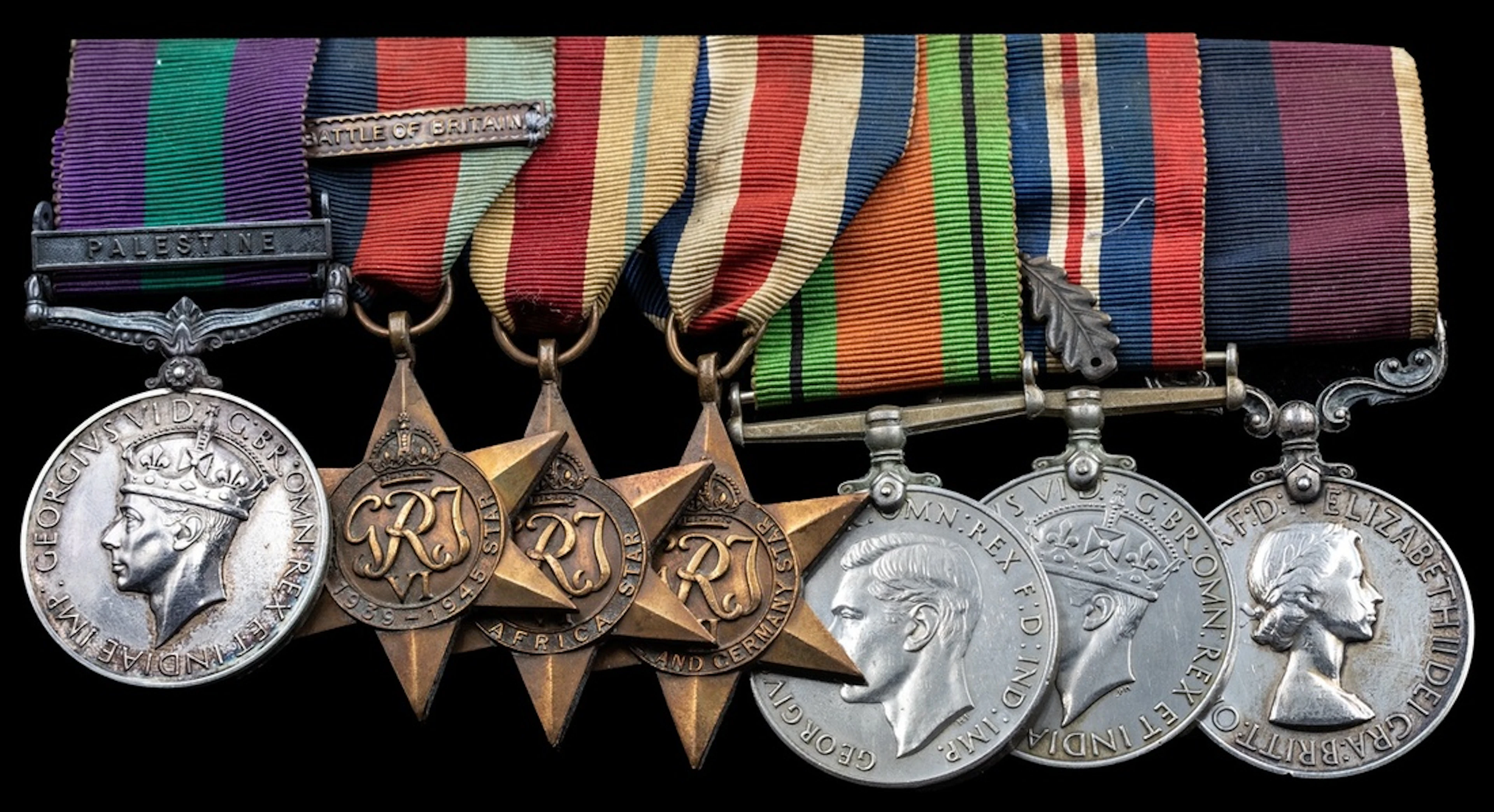 Seven: Warrant Officer B. Mitchell, Royal Air Force General Service