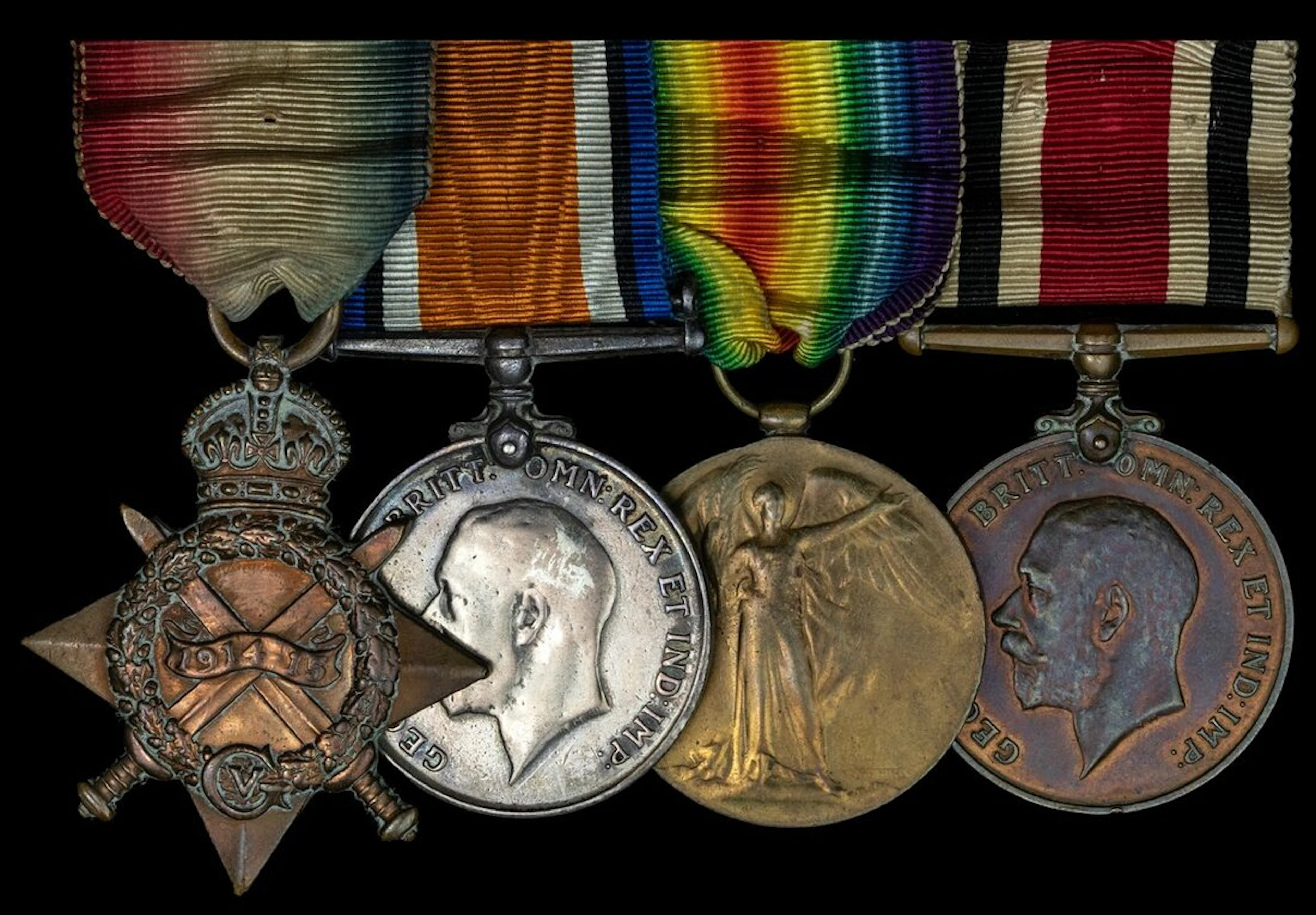 Four: Stoker A. E. Brailey, Royal Navy, who saw service with the 'Grand