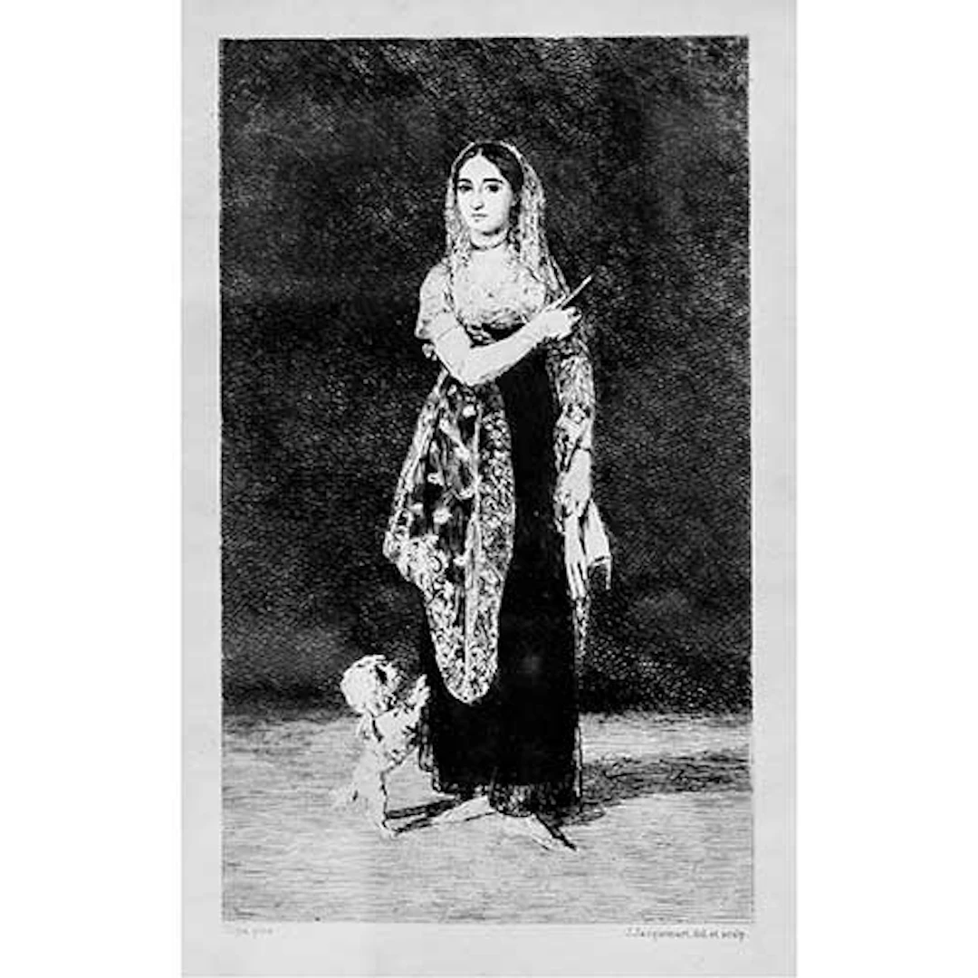 La Nuera de Goya. La Belle-Fille de Goya.